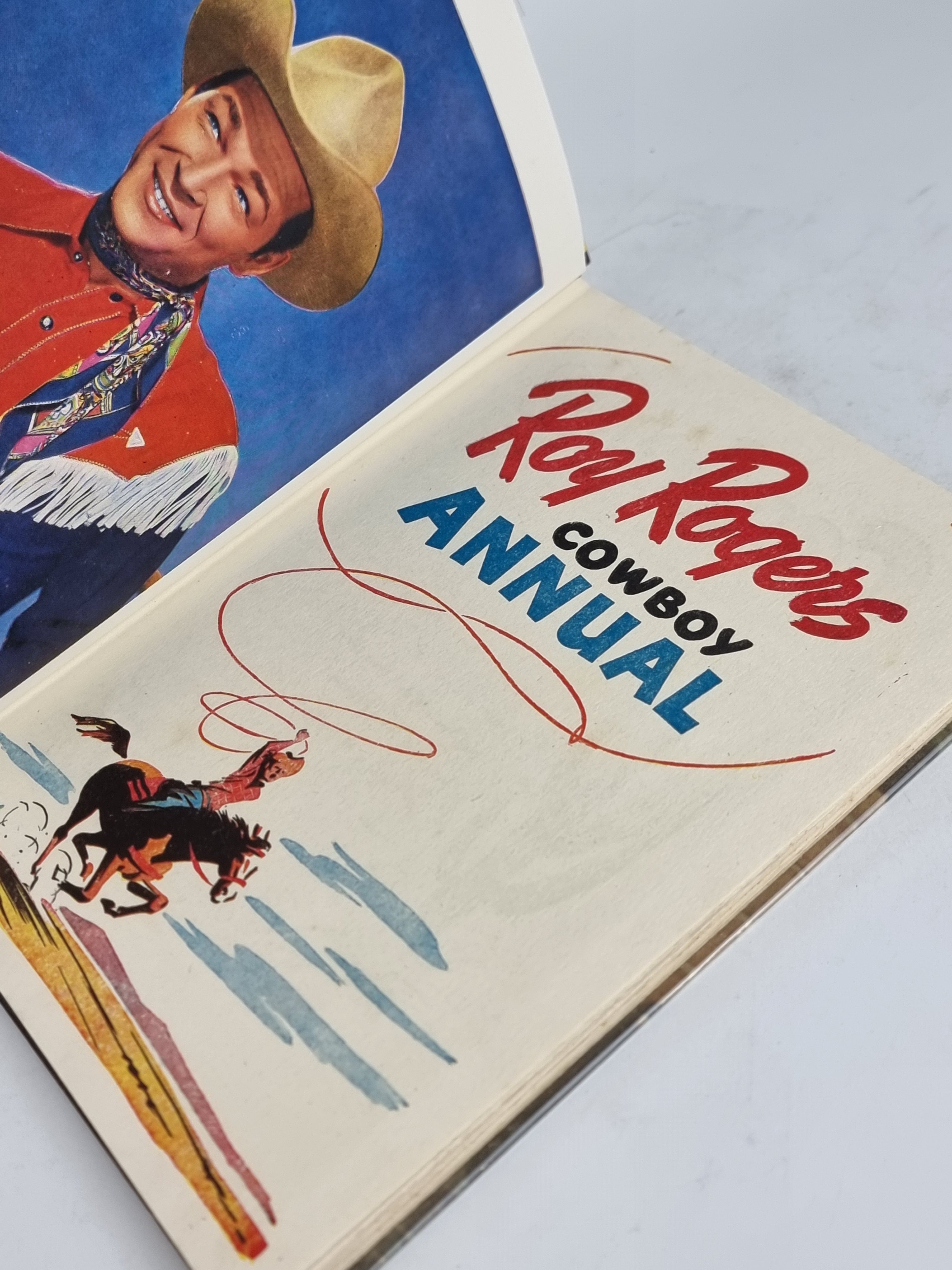 Roy Rogers Cowboy Annual, Various — 1st Edition