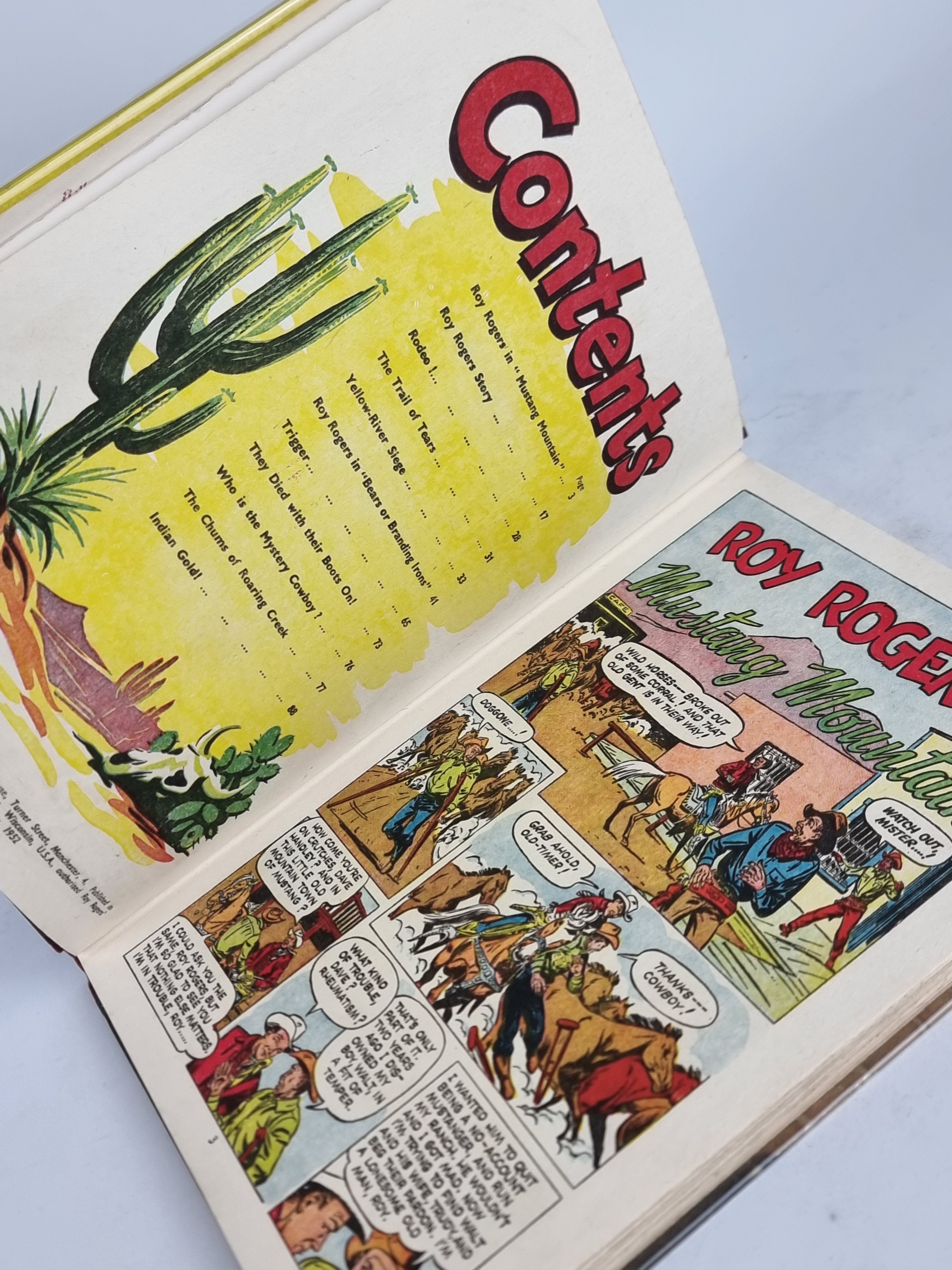 Roy Rogers Cowboy Annual, Various — 1st Edition