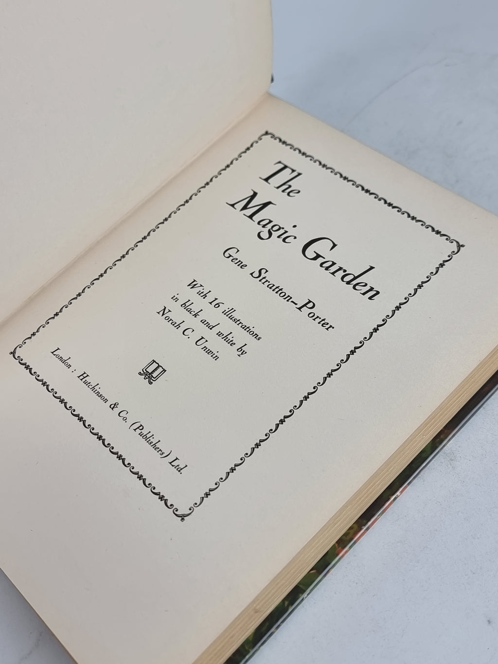 The Magic Garden, Gene Stratton-Porter — 1st Edition Thus