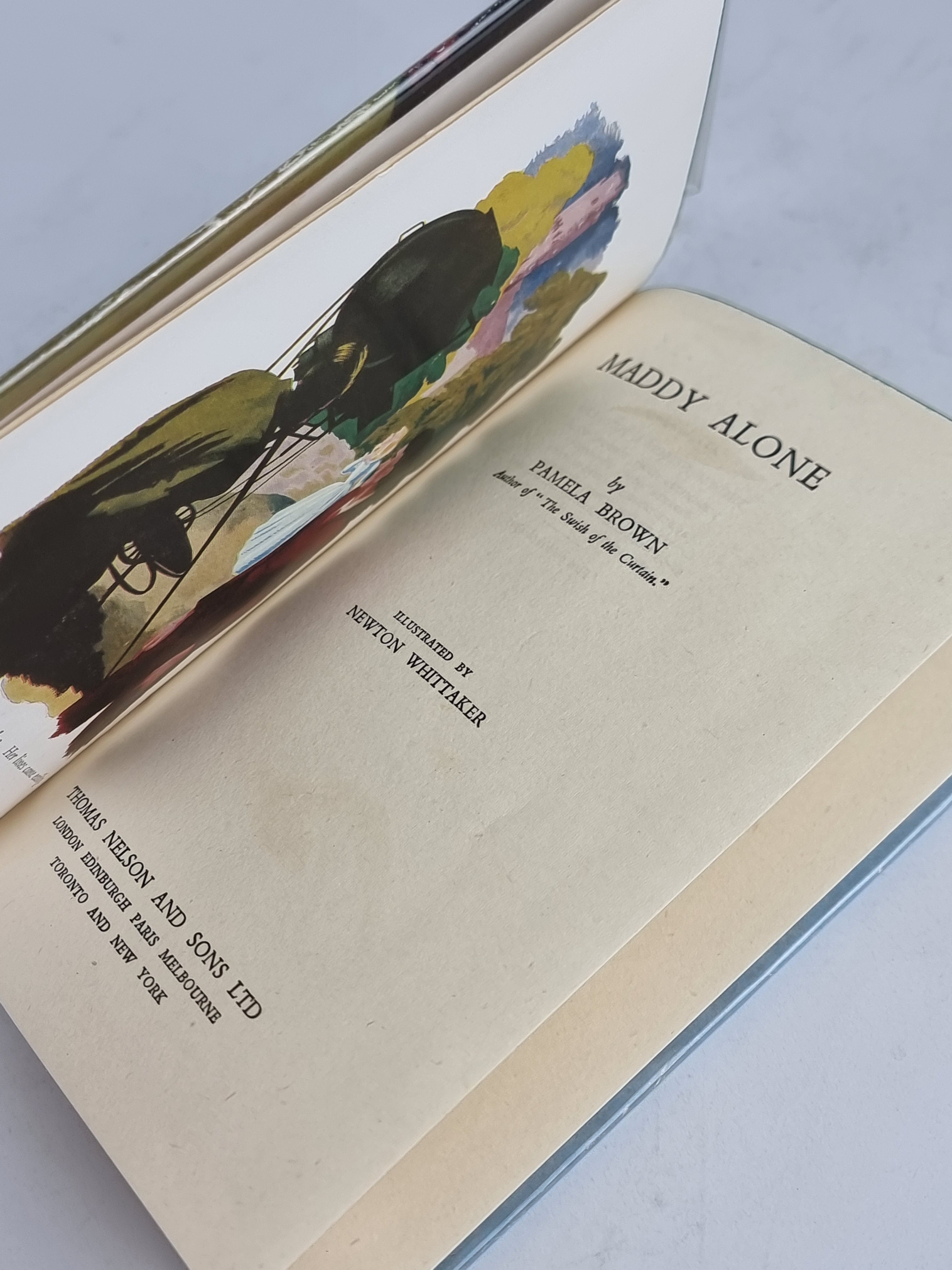 Maddy Alone, Pamela Brown — 1st Edition