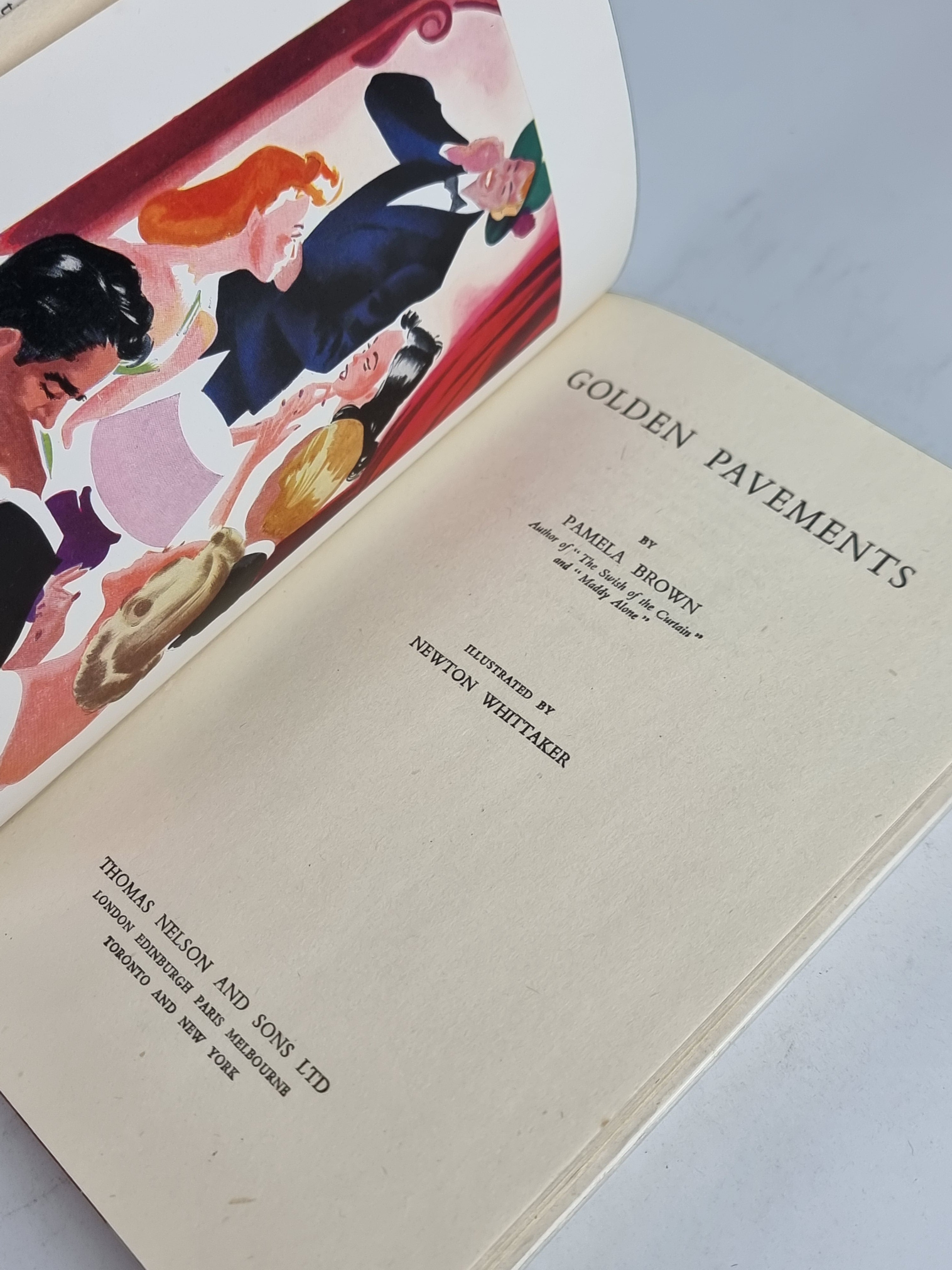 Golden Pavements, Pamela Brown — 1st Edition