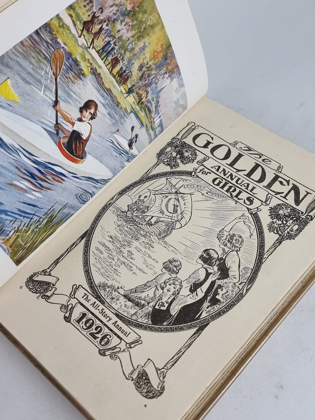 The Golden Annual for Girls 1926, Various — 1st Edition