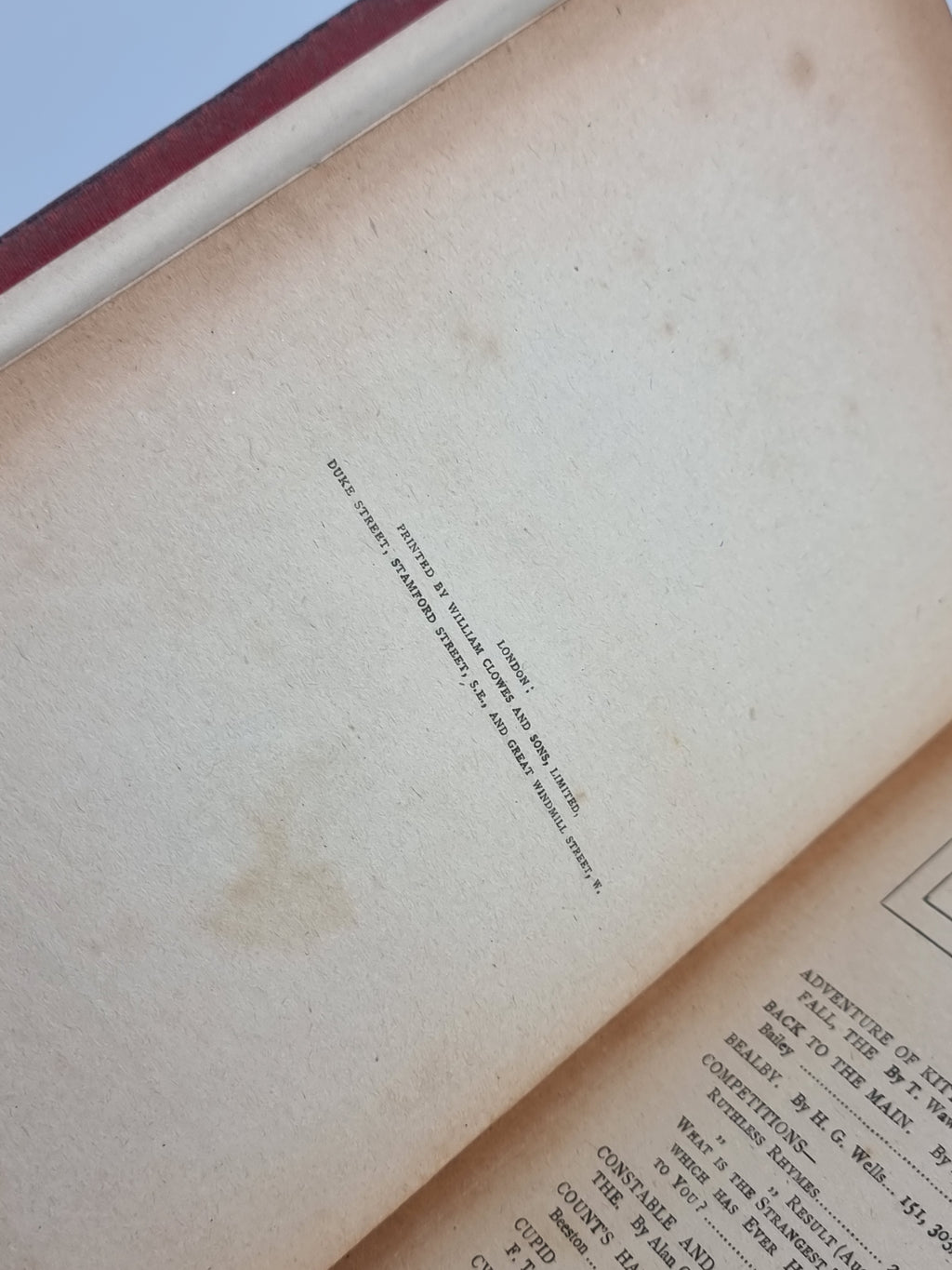 The Grand Magazine: All Stories, Volume XXII (July to October 1914) — 1st Edition