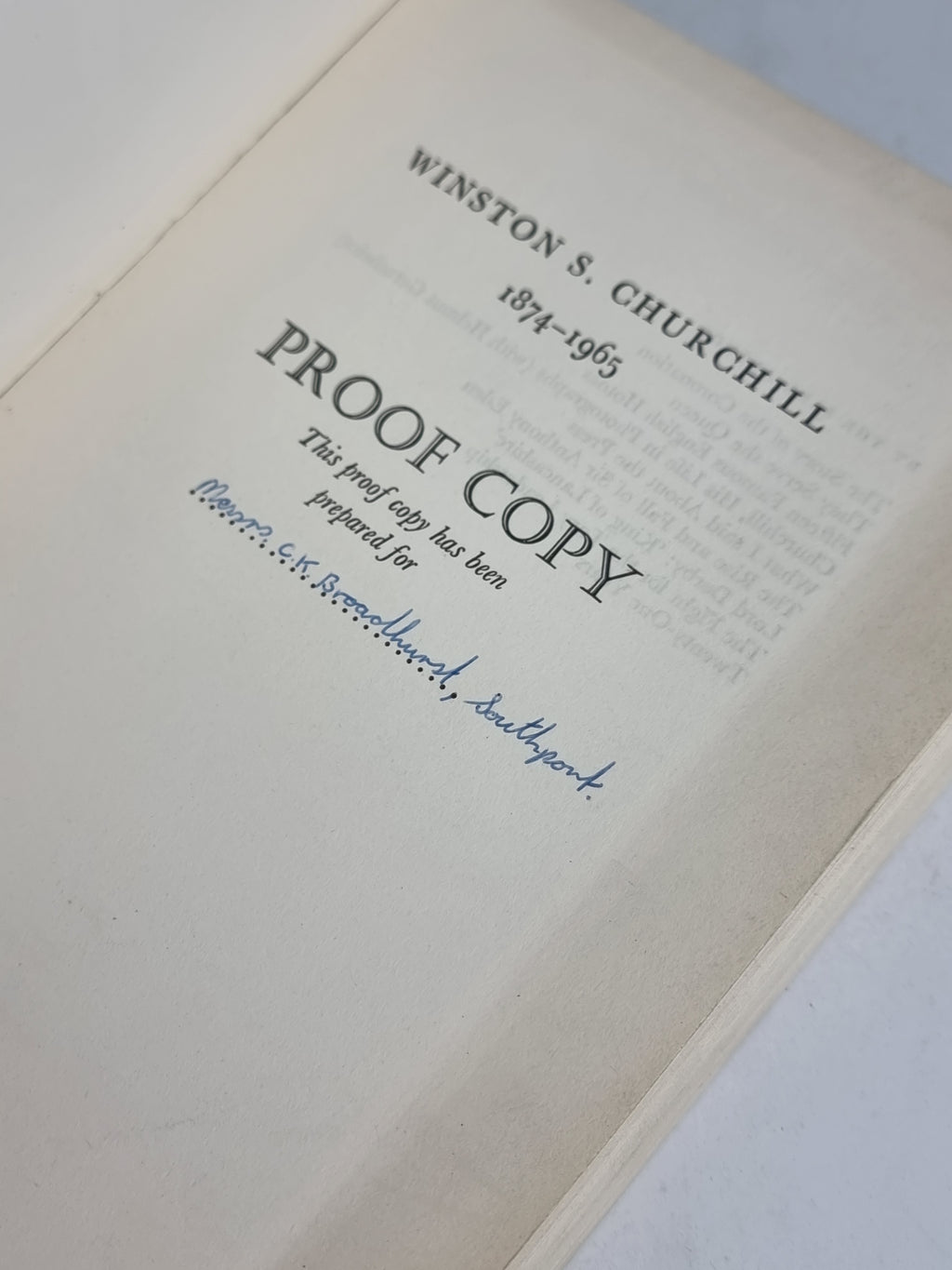 Winston S. Churchill: Volume I Youth, 1874-1900, Randolph S. Churchill
