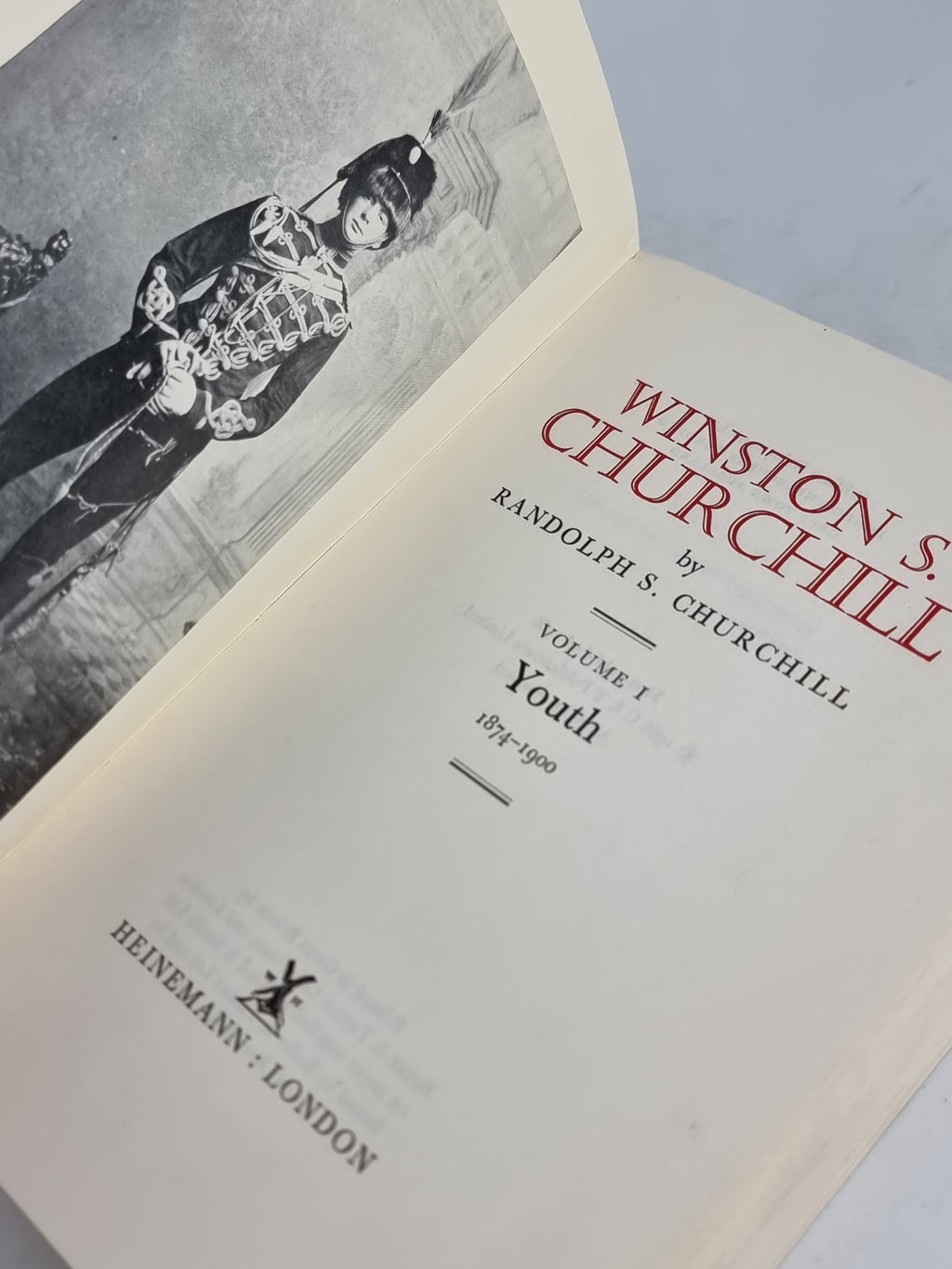 Winston S. Churchill: Volume I Youth, 1874-1900, Randolph S. Churchill
