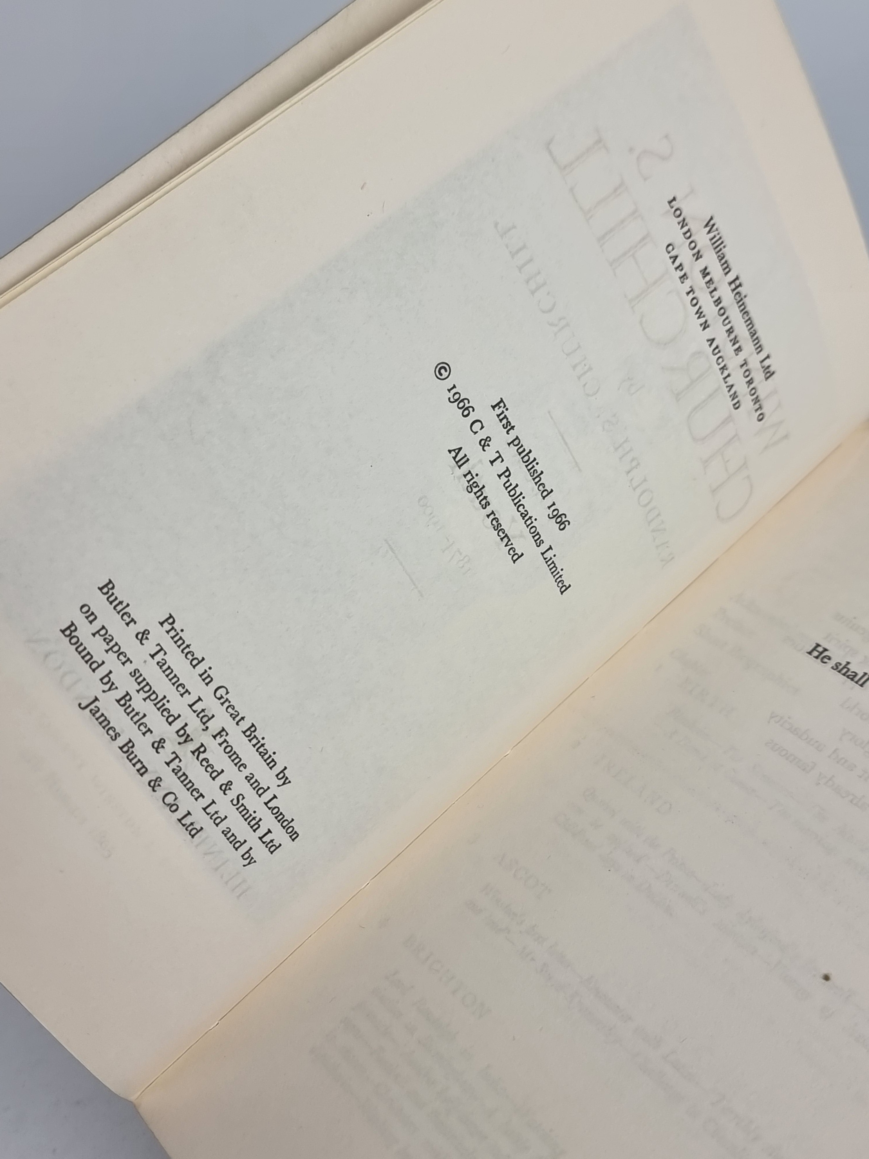 Winston S. Churchill: Volume I Youth, 1874-1900, Randolph S. Churchill