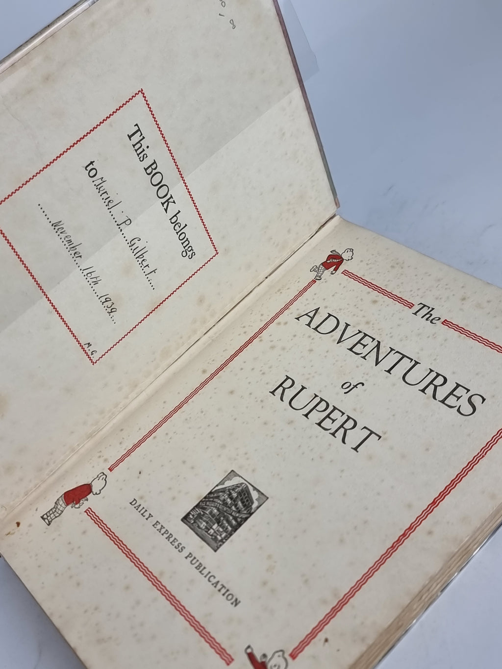 The Adventures of Rupert, Alfred Bestall — 1st Edition