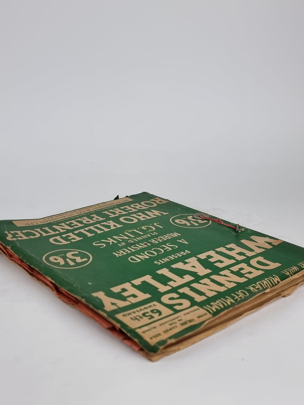 Who Killed Robert Prentice?, Dennis Wheatley & J.G. Links — 1st Edition
