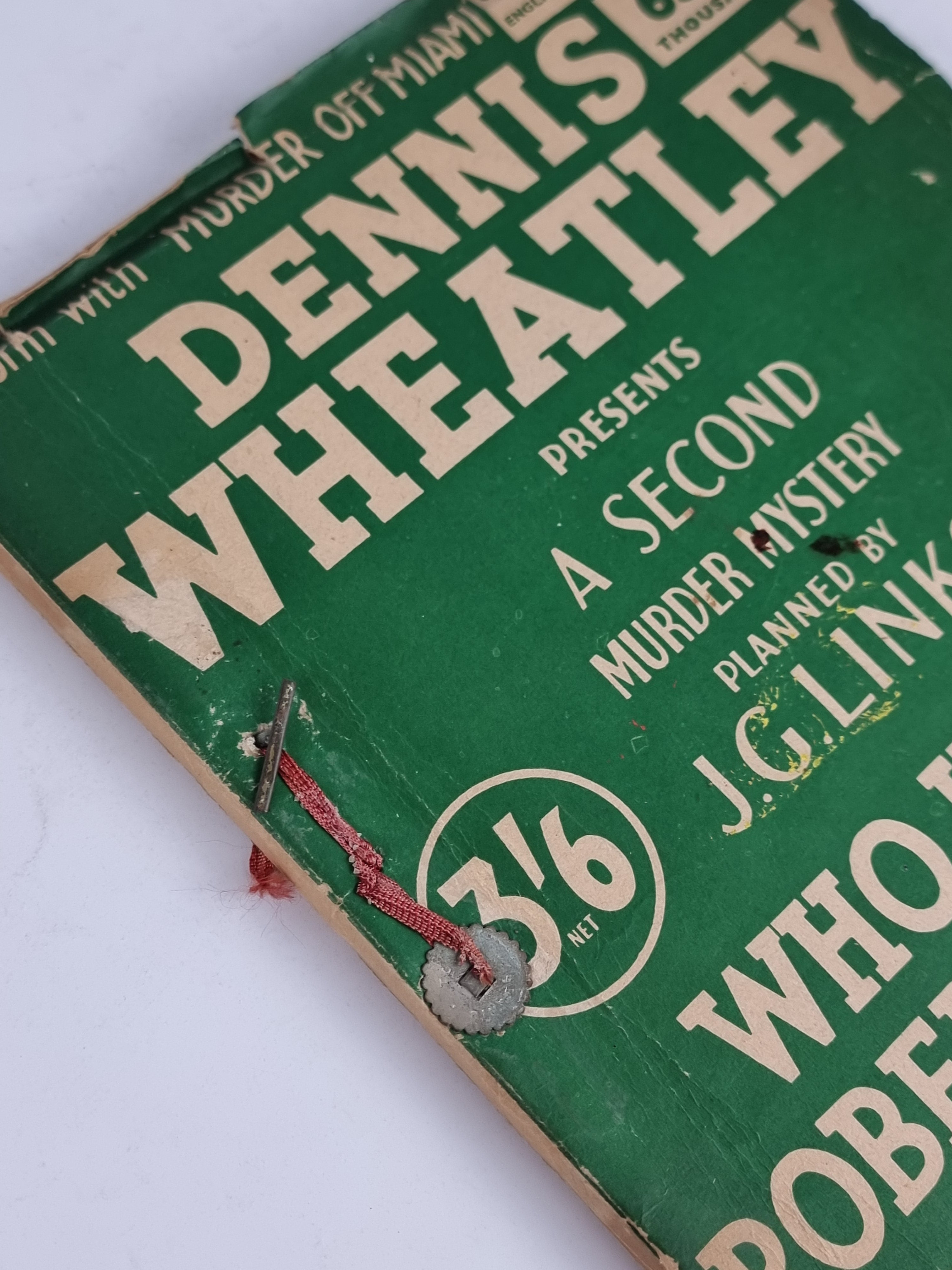 Who Killed Robert Prentice?, Dennis Wheatley & J.G. Links — 1st Edition