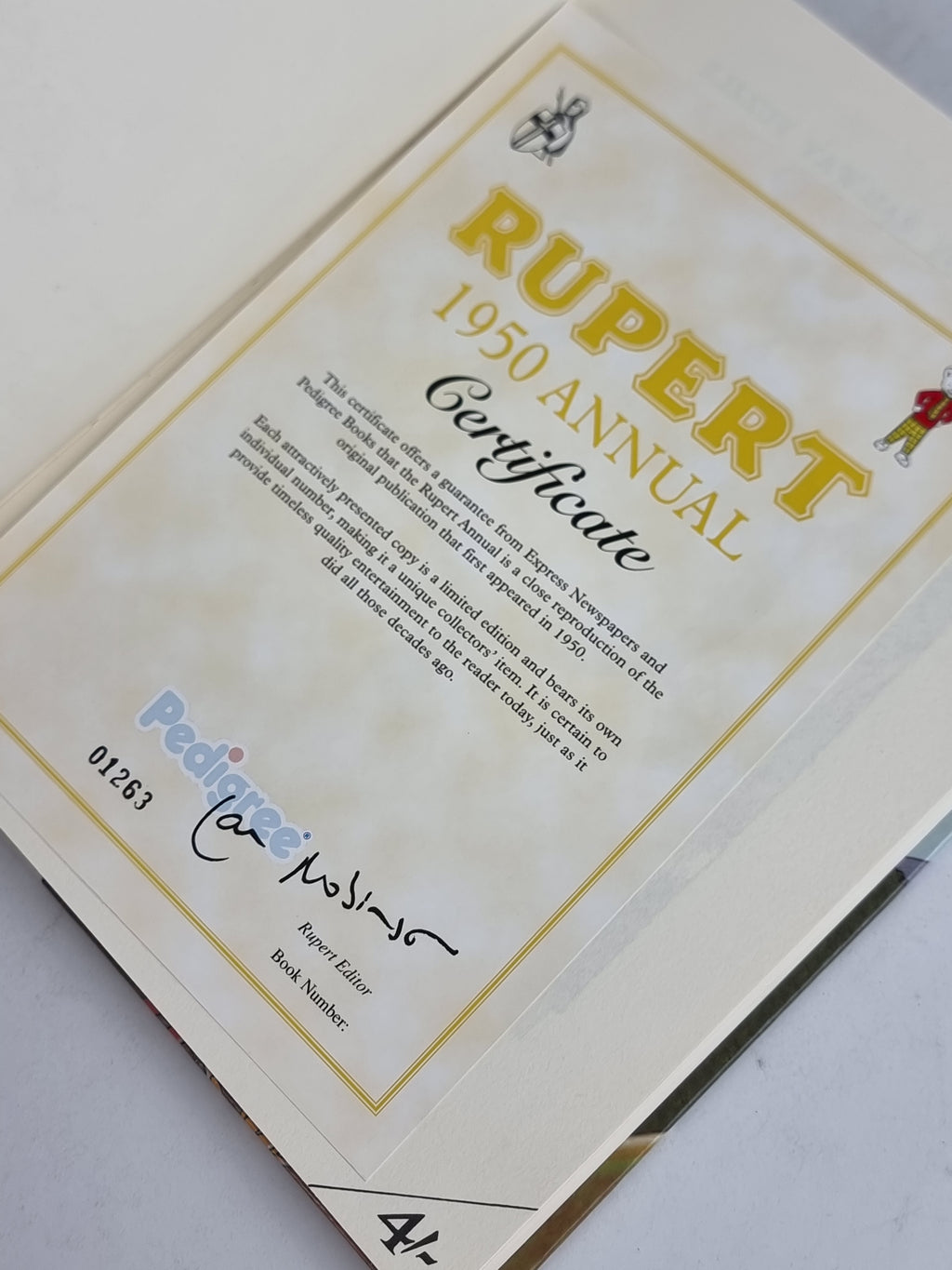 Adventures of Rupert, Alfred Bestall — Collectors' Limited Edition Reproduction