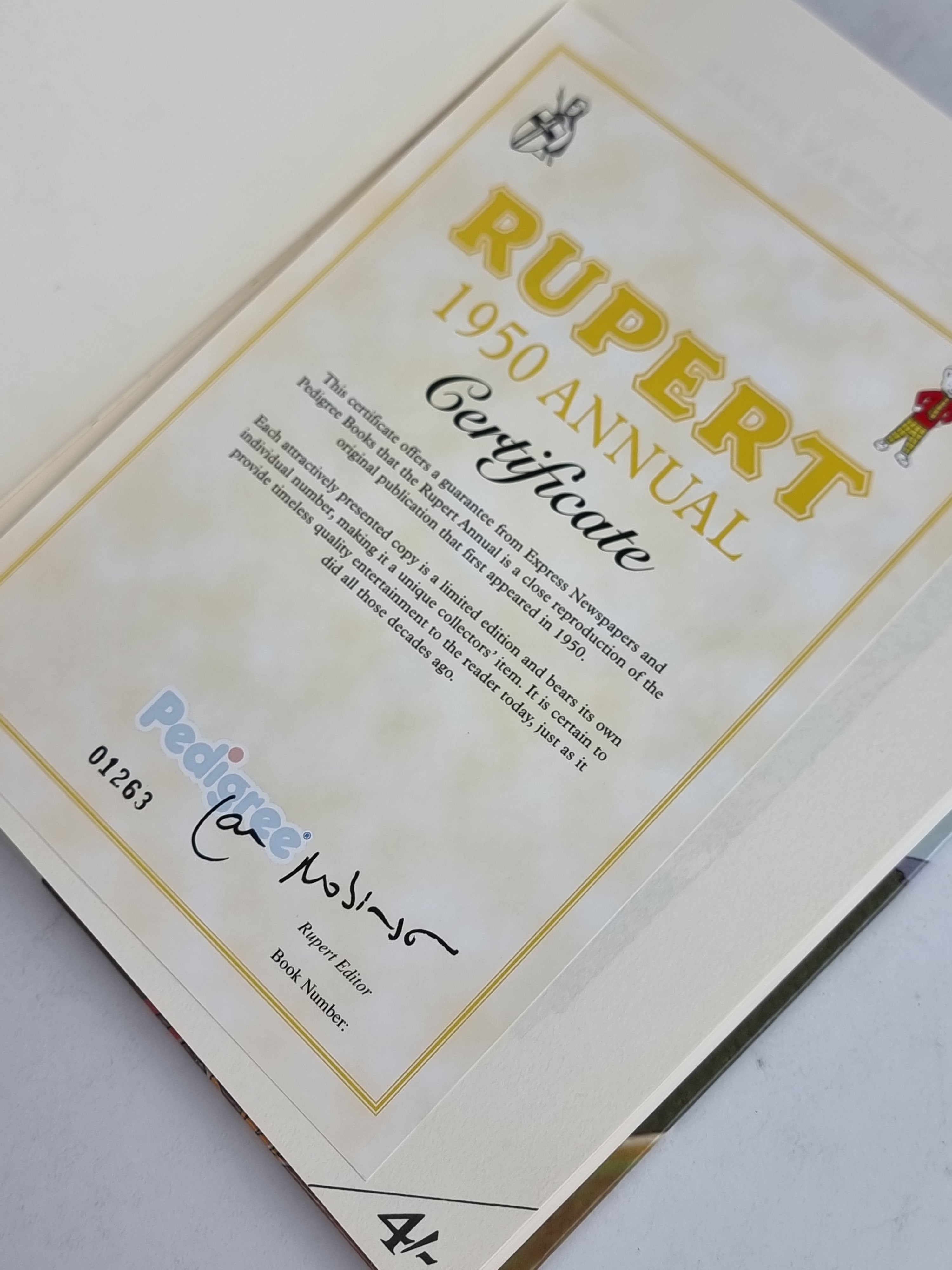 Adventures of Rupert, Alfred Bestall — Collectors' Limited Edition Reproduction