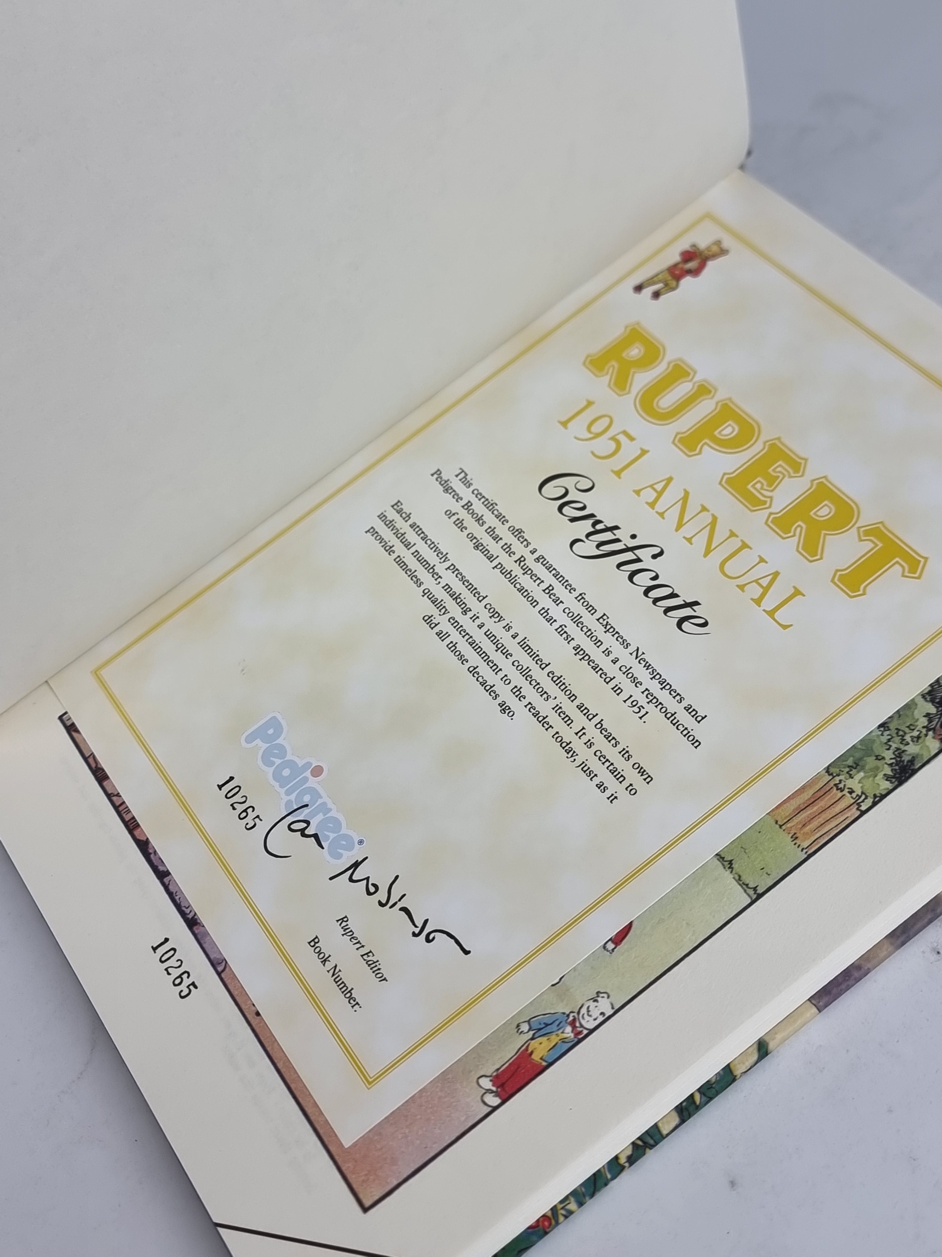 The New Rupert Book, Alfred Bestall — Collectors' Limited Edition Reproduction