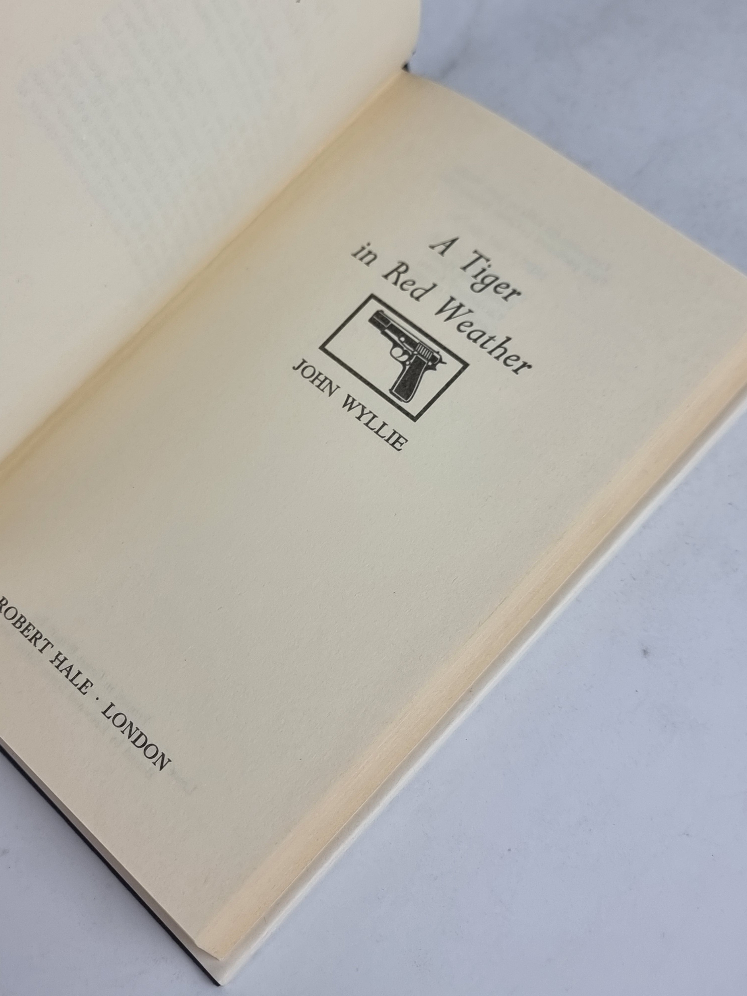 A Tiger in Red Weather, John Wyllie — 1st Edition