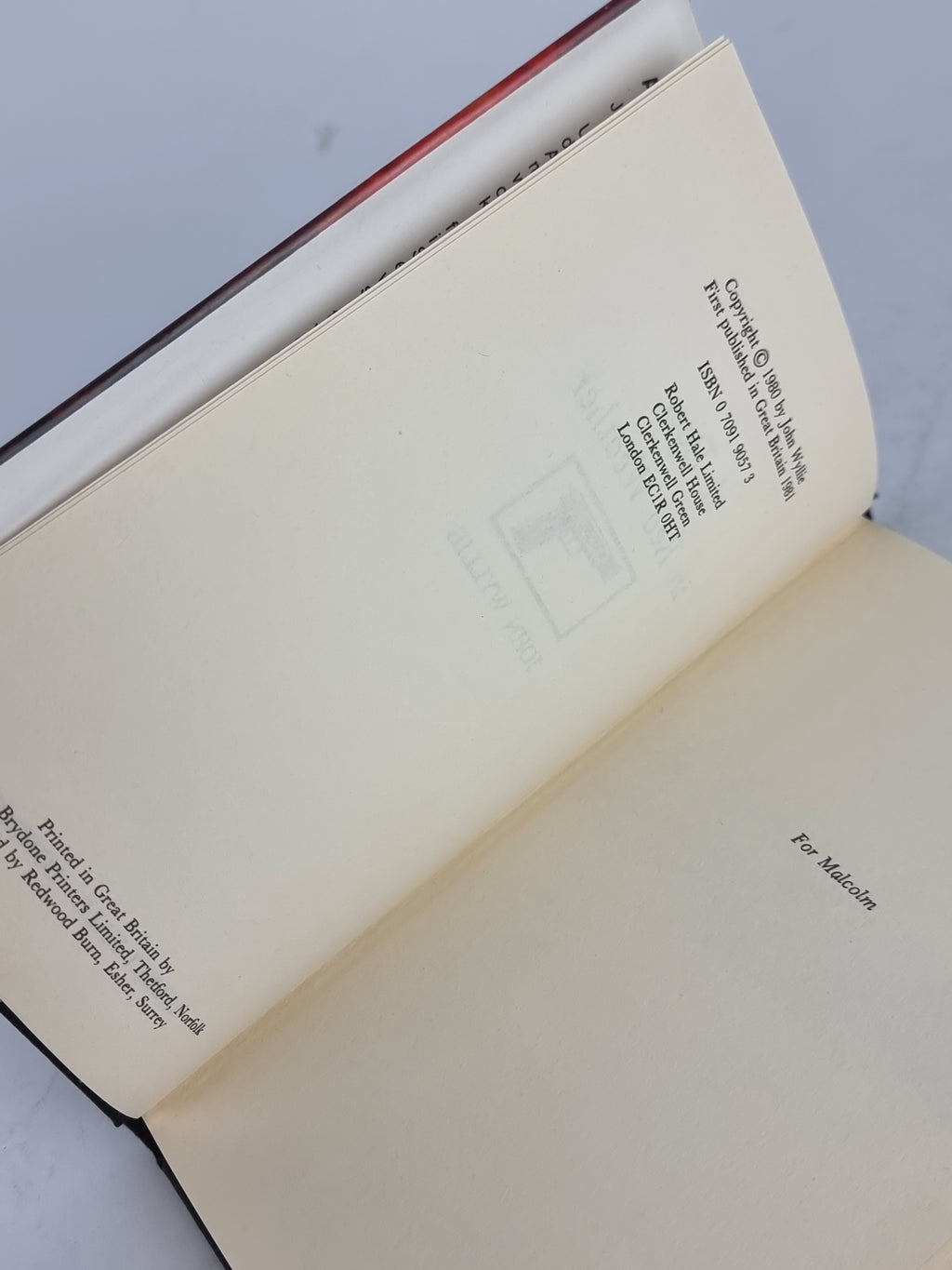 A Tiger in Red Weather, John Wyllie — 1st Edition