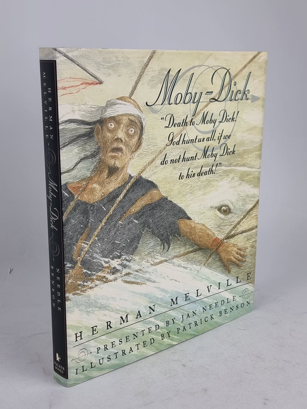 Moby-Dick or The Whale, Herman Melville (Adapted by Jan Needle) — Illustrated Ed