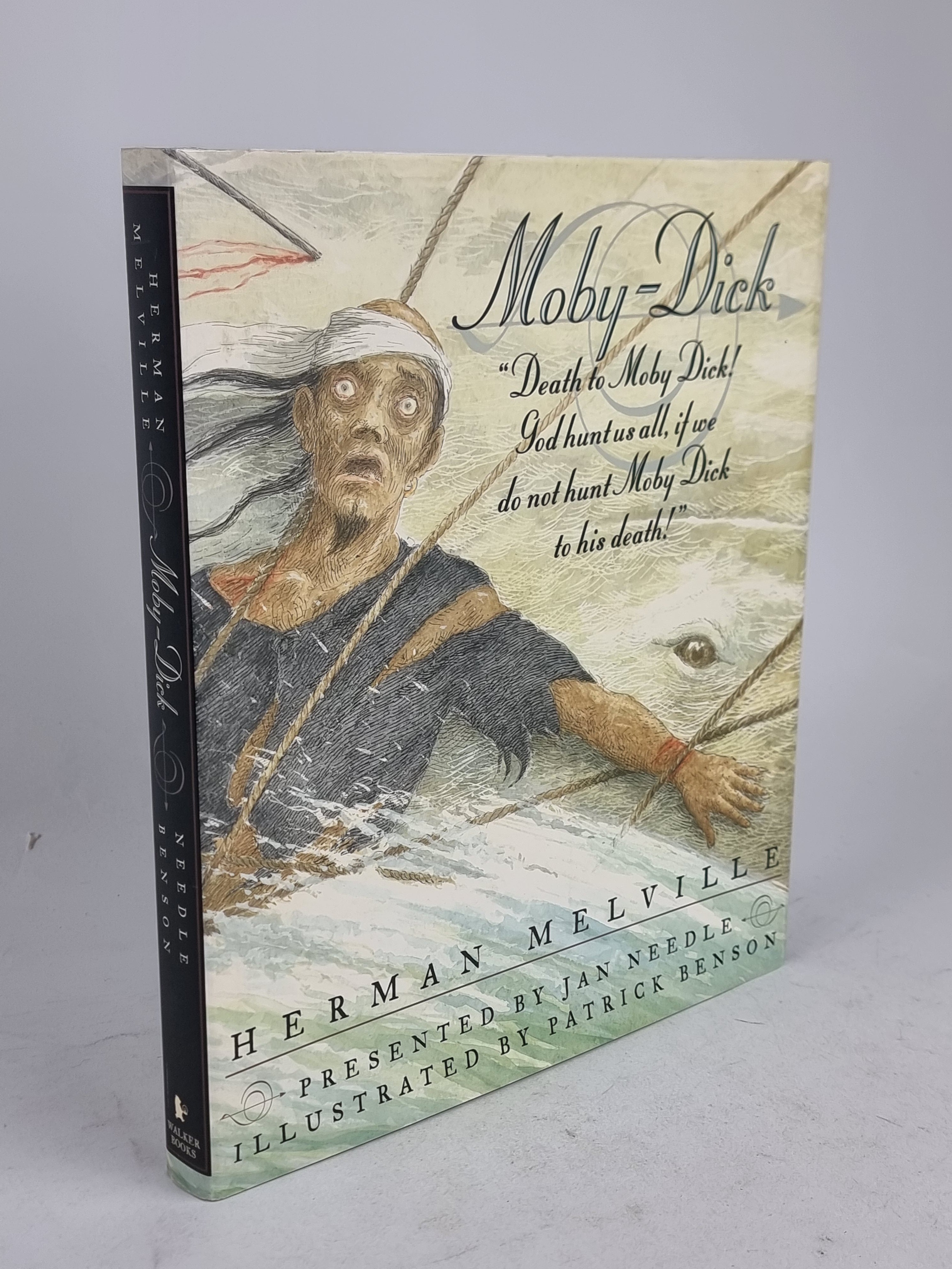 Moby-Dick or The Whale, Herman Melville (Adapted by Jan Needle) — Illustrated Ed