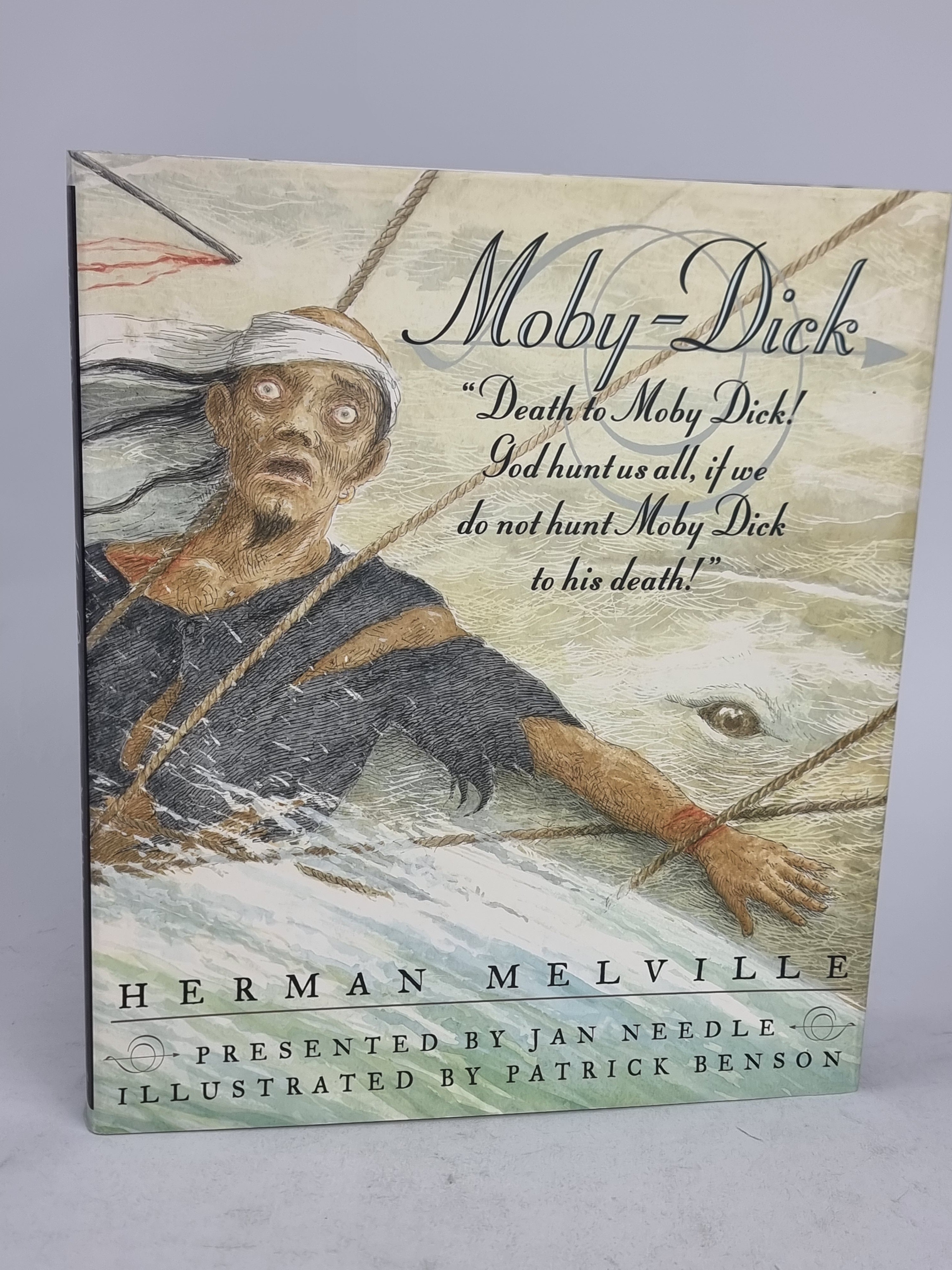 Moby-Dick or The Whale, Herman Melville (Adapted by Jan Needle) — Illustrated Ed