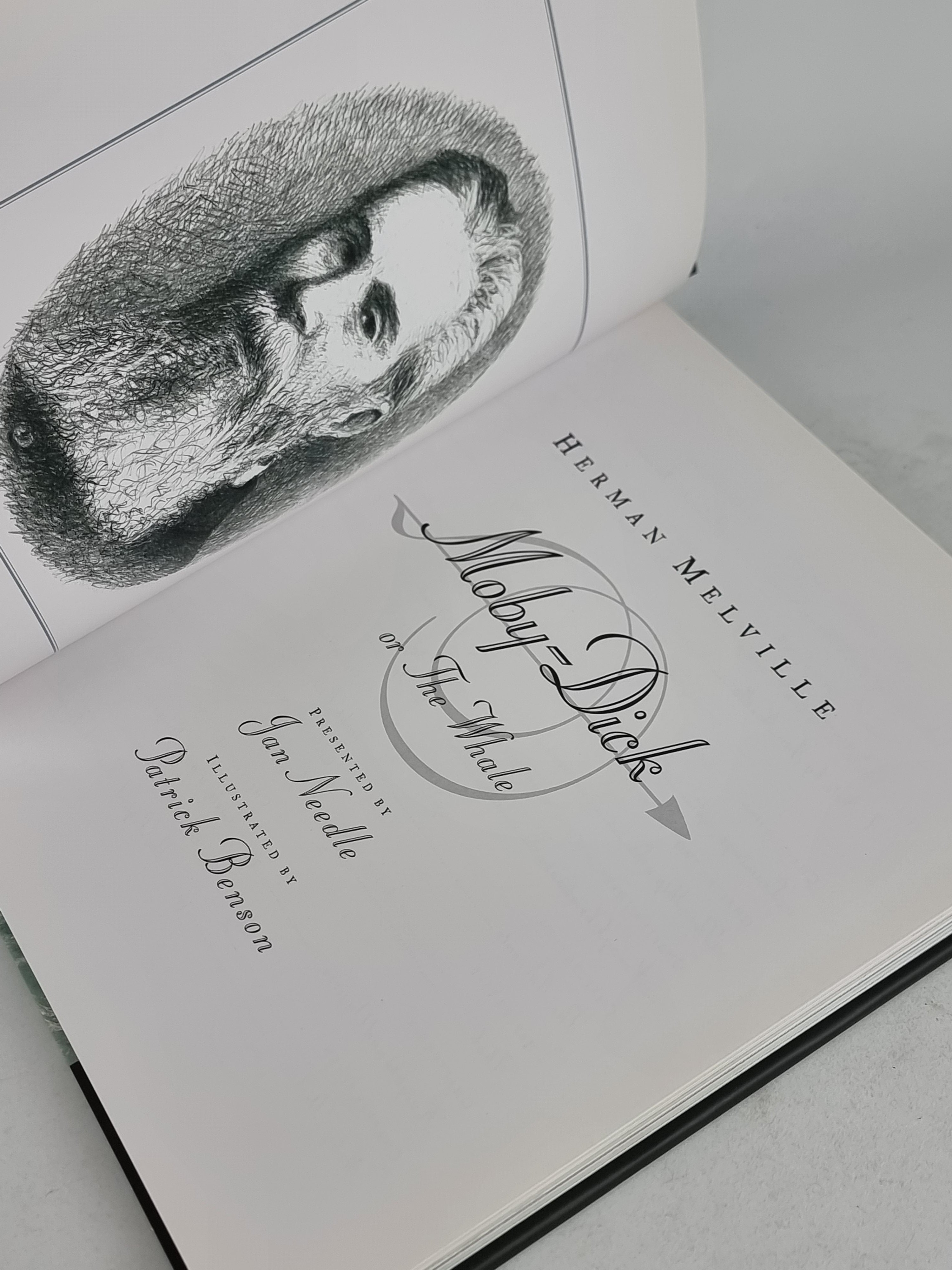 Moby-Dick or The Whale, Herman Melville (Adapted by Jan Needle) — Illustrated Ed