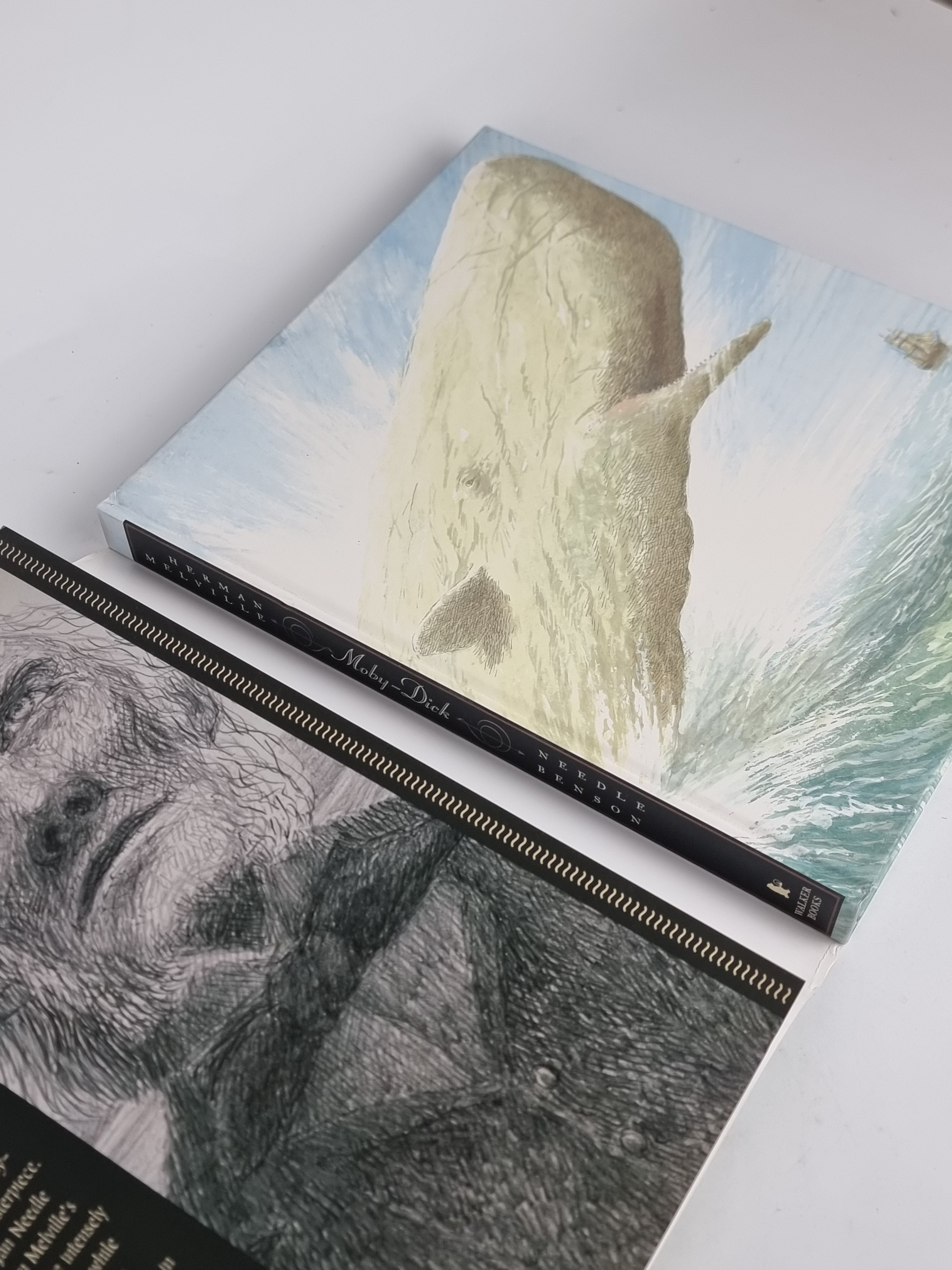 Moby-Dick or The Whale, Herman Melville (Adapted by Jan Needle) — Illustrated Ed