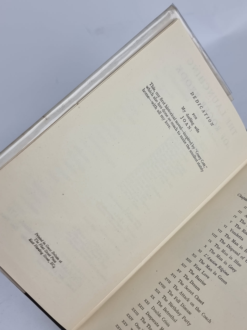 The Launching of Roger Brook, Dennis Wheatley — 1st Edition
