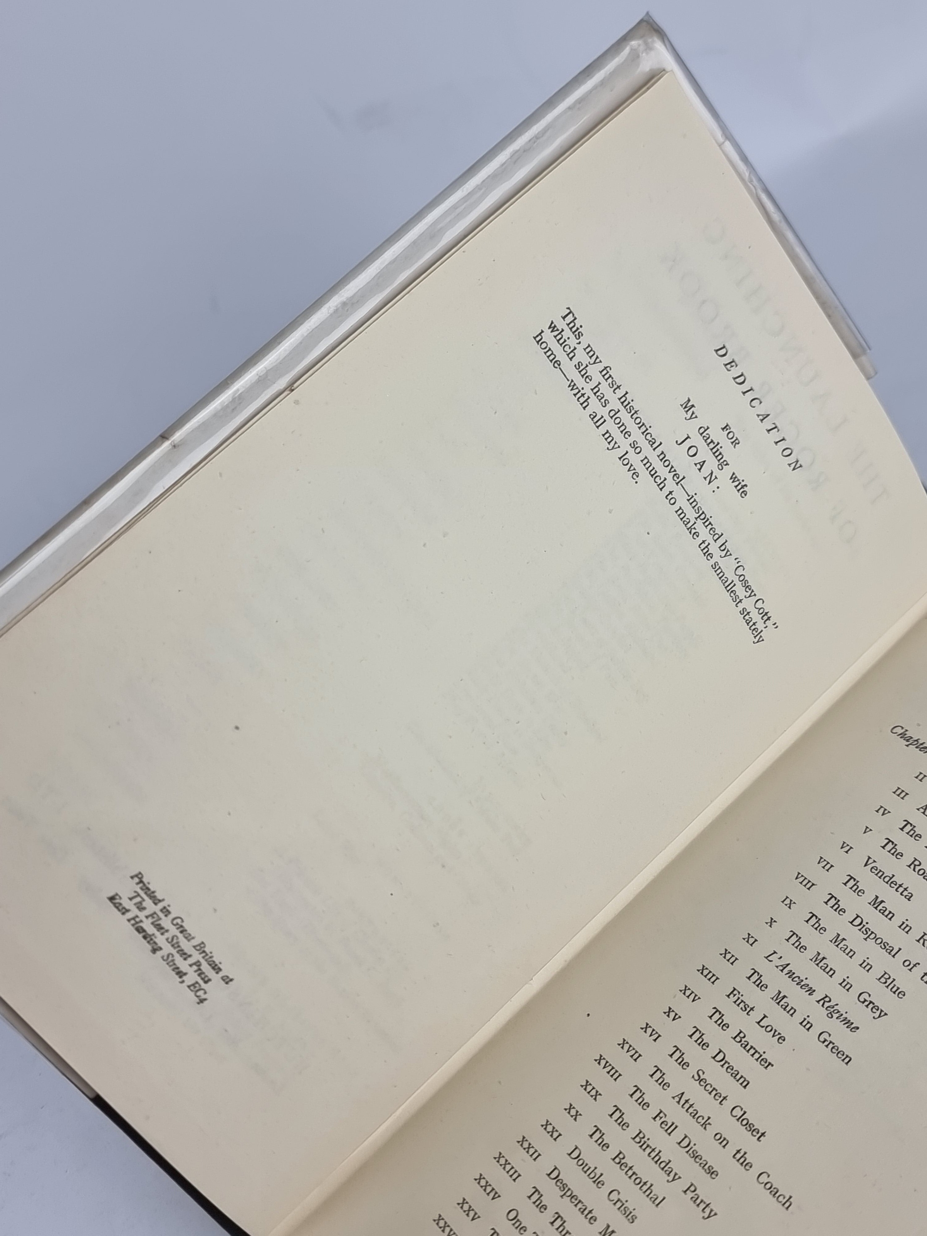 The Launching of Roger Brook, Dennis Wheatley — 1st Edition