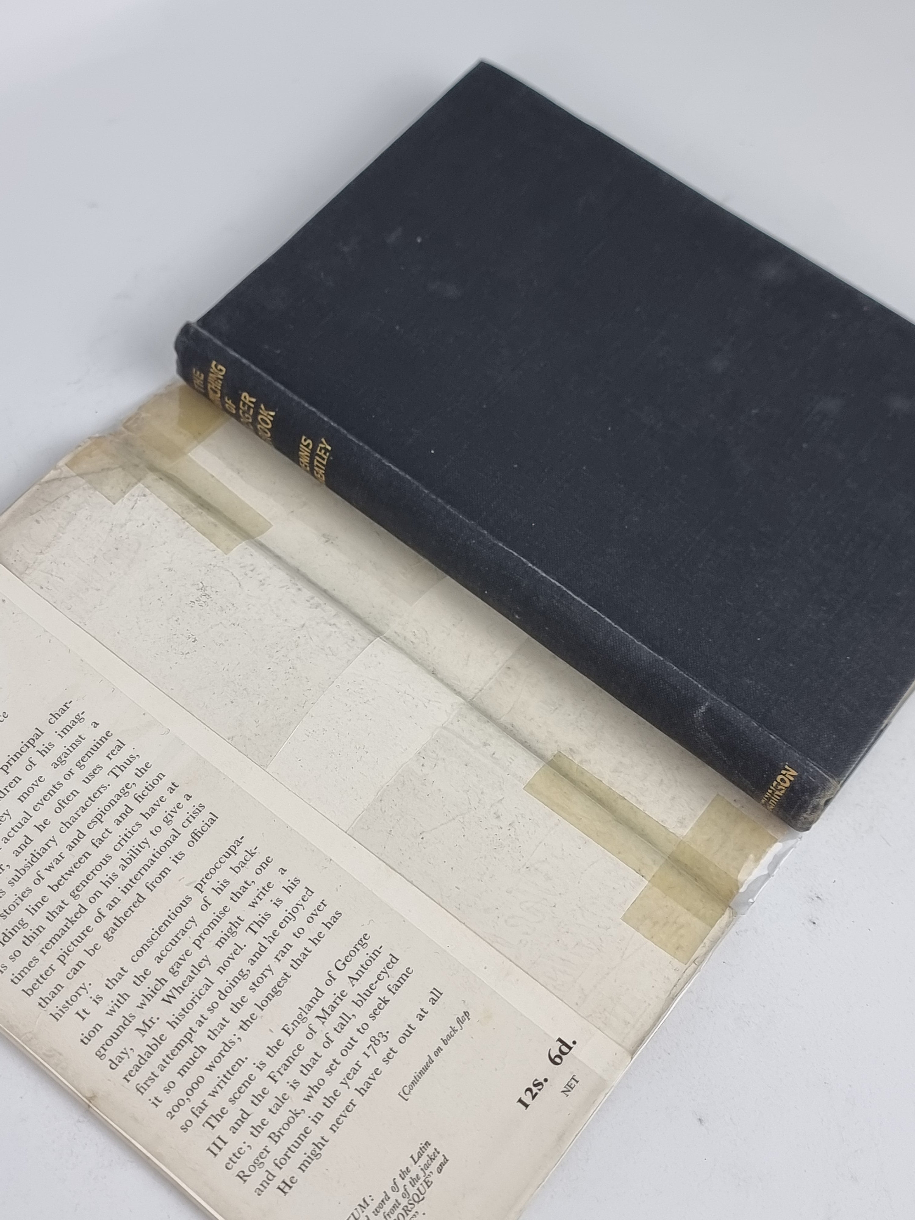 The Launching of Roger Brook, Dennis Wheatley — 1st Edition