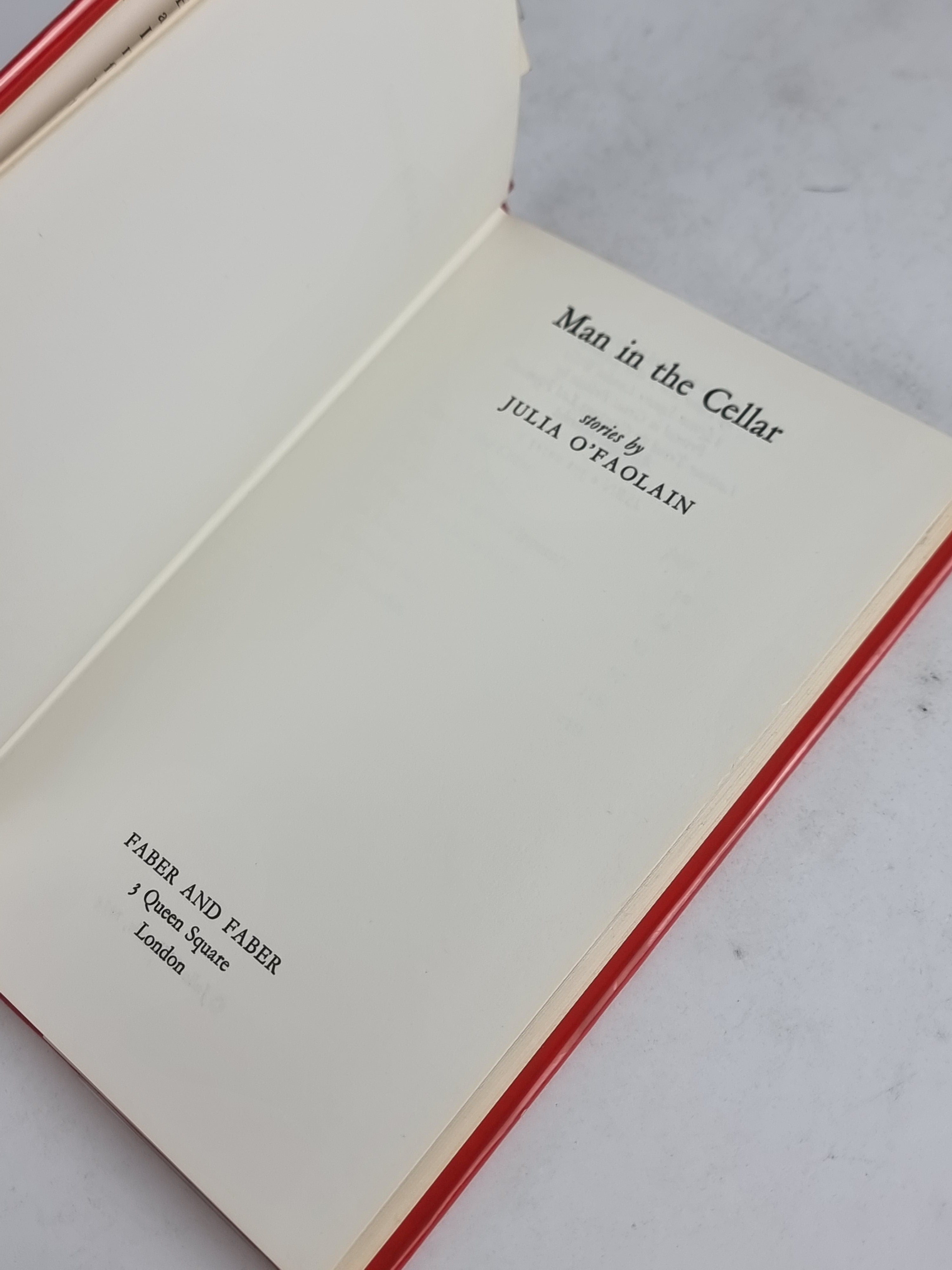 Man in the Cellar, Julia O'Faolain — 1st Edition