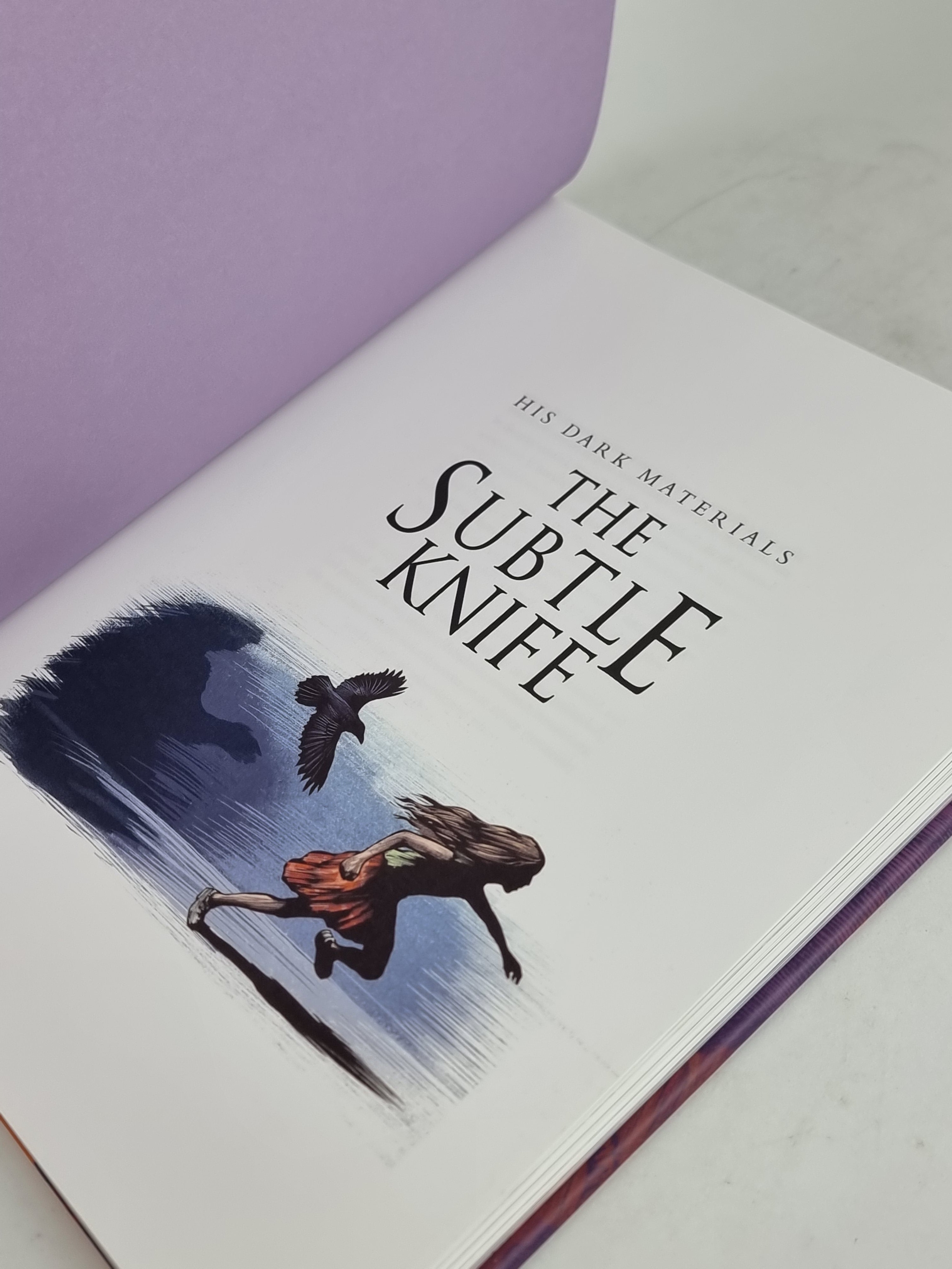 The Subtle Knife, Philip Pullman — Illustrated Edition