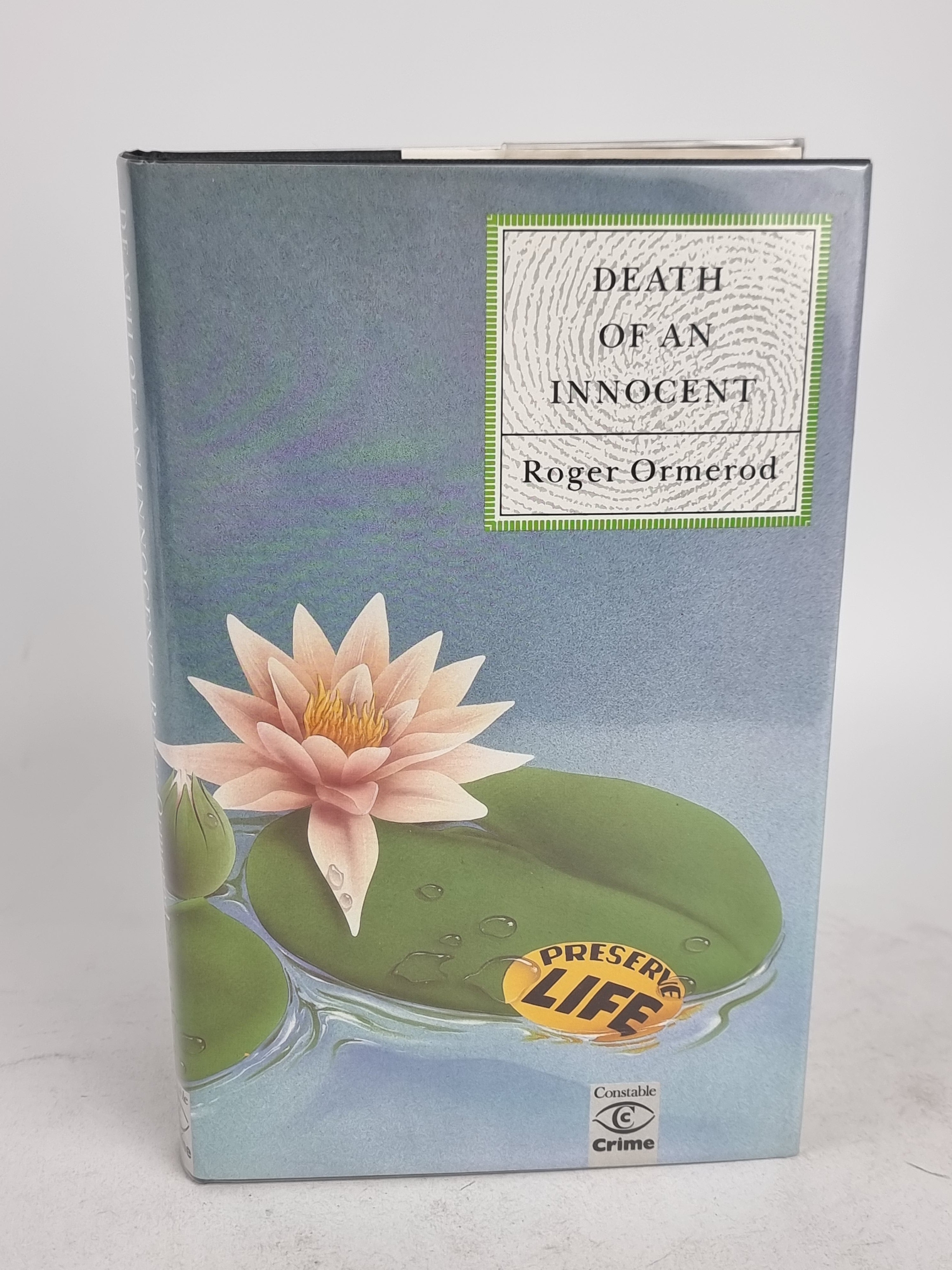 Death of an Innocent, Roger Ormerod — 1st Edition, Signed