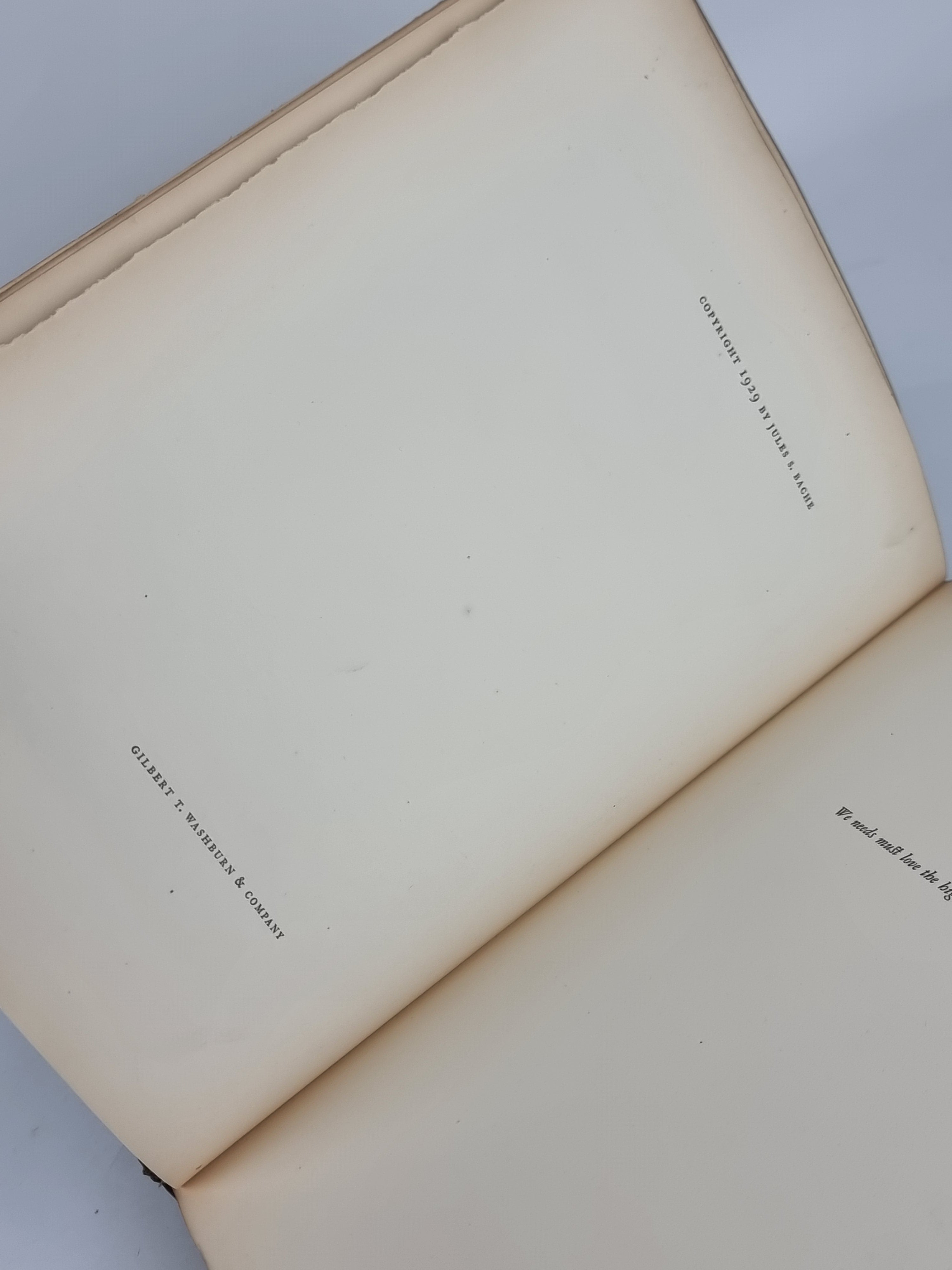 A Catalogue of Paintings in the Collection of Jules S. Bache — 1st Edition