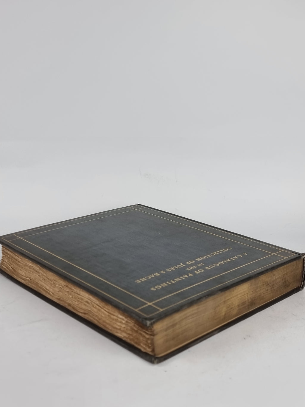 A Catalogue of Paintings in the Collection of Jules S. Bache — 1st Edition