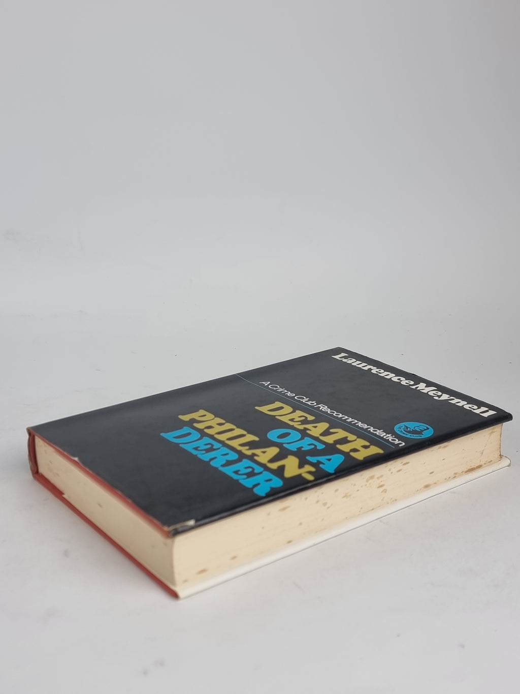 Death of a Philanderer, Laurence Meynell — 1st Edition