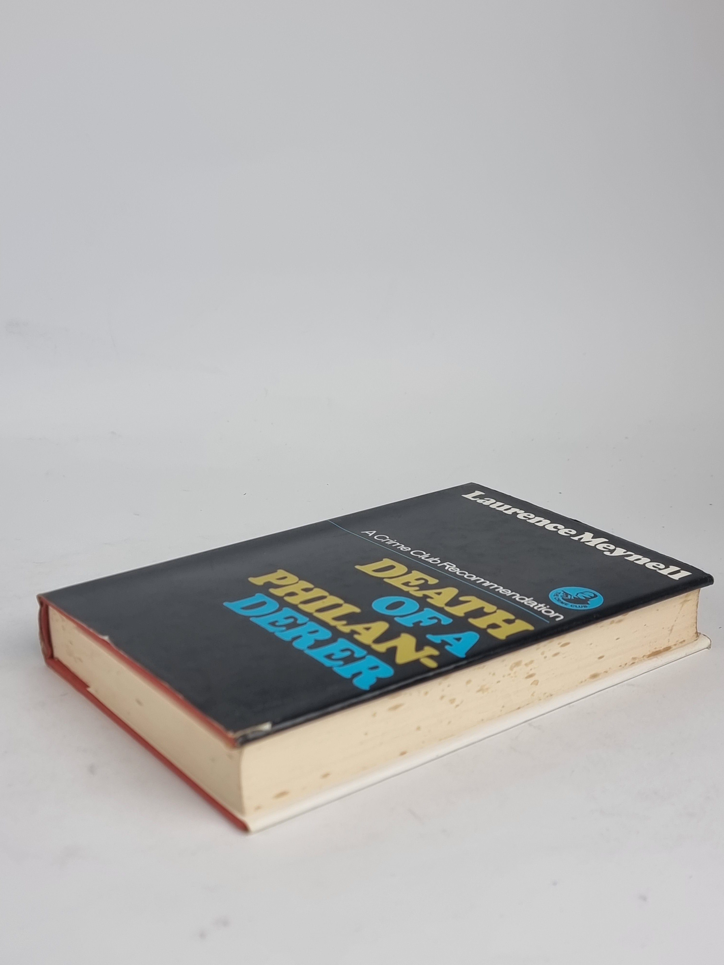 Death of a Philanderer, Laurence Meynell — 1st Edition
