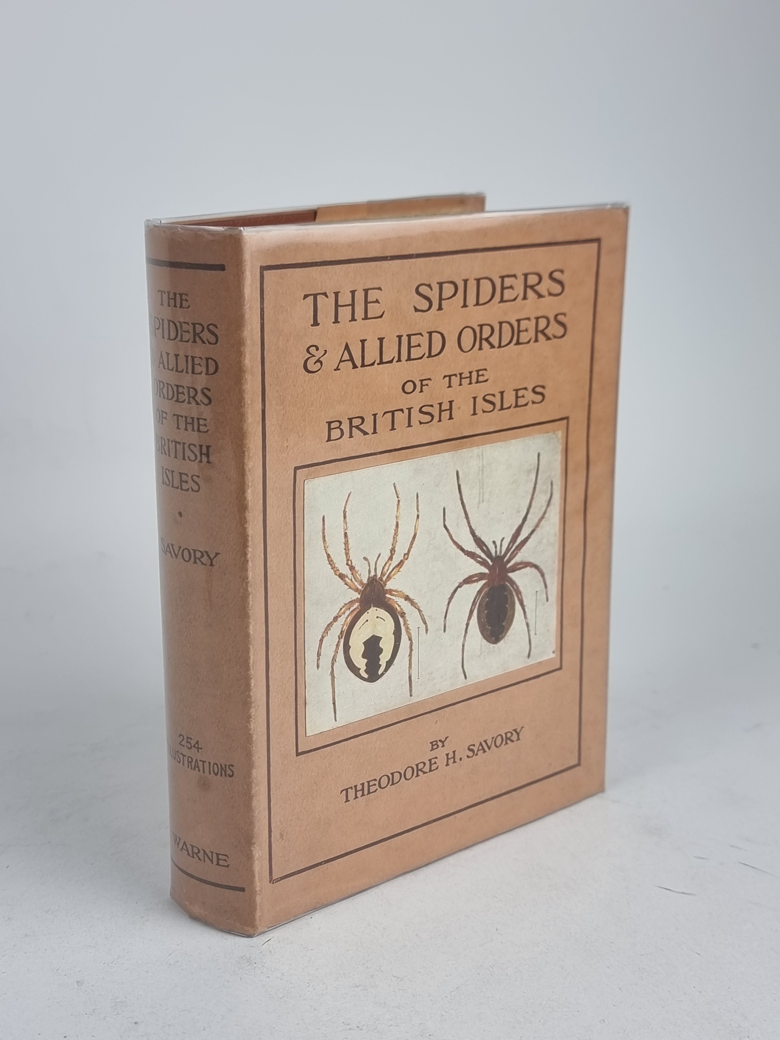 The Spiders & Allied Orders of the British Isles, Theodore H. Savory — 1st Ed