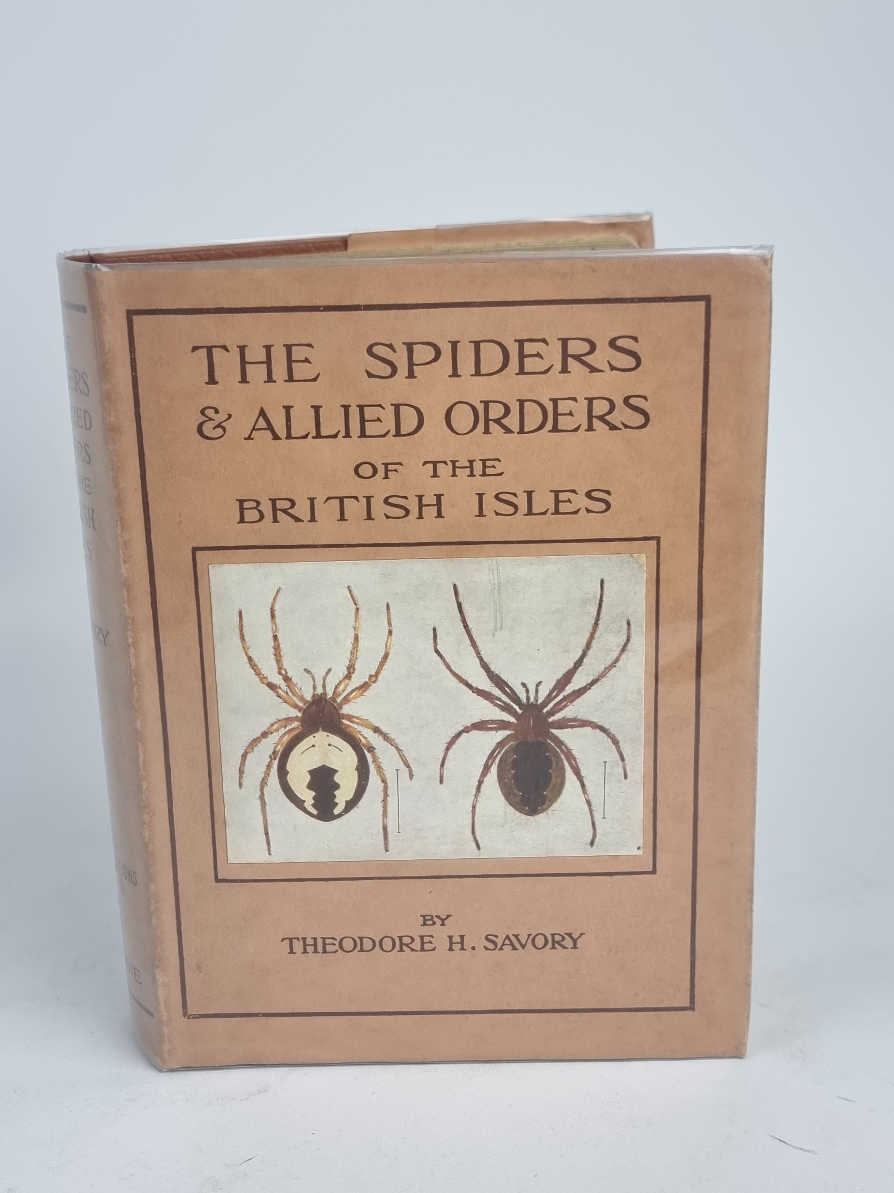 The Spiders & Allied Orders of the British Isles, Theodore H. Savory — 1st Ed
