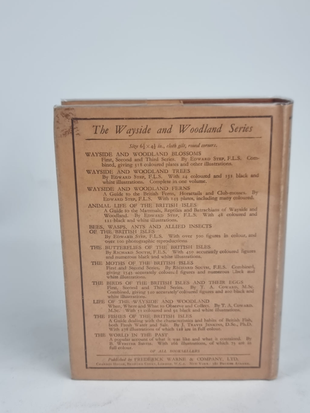 The Spiders & Allied Orders of the British Isles, Theodore H. Savory — 1st Ed