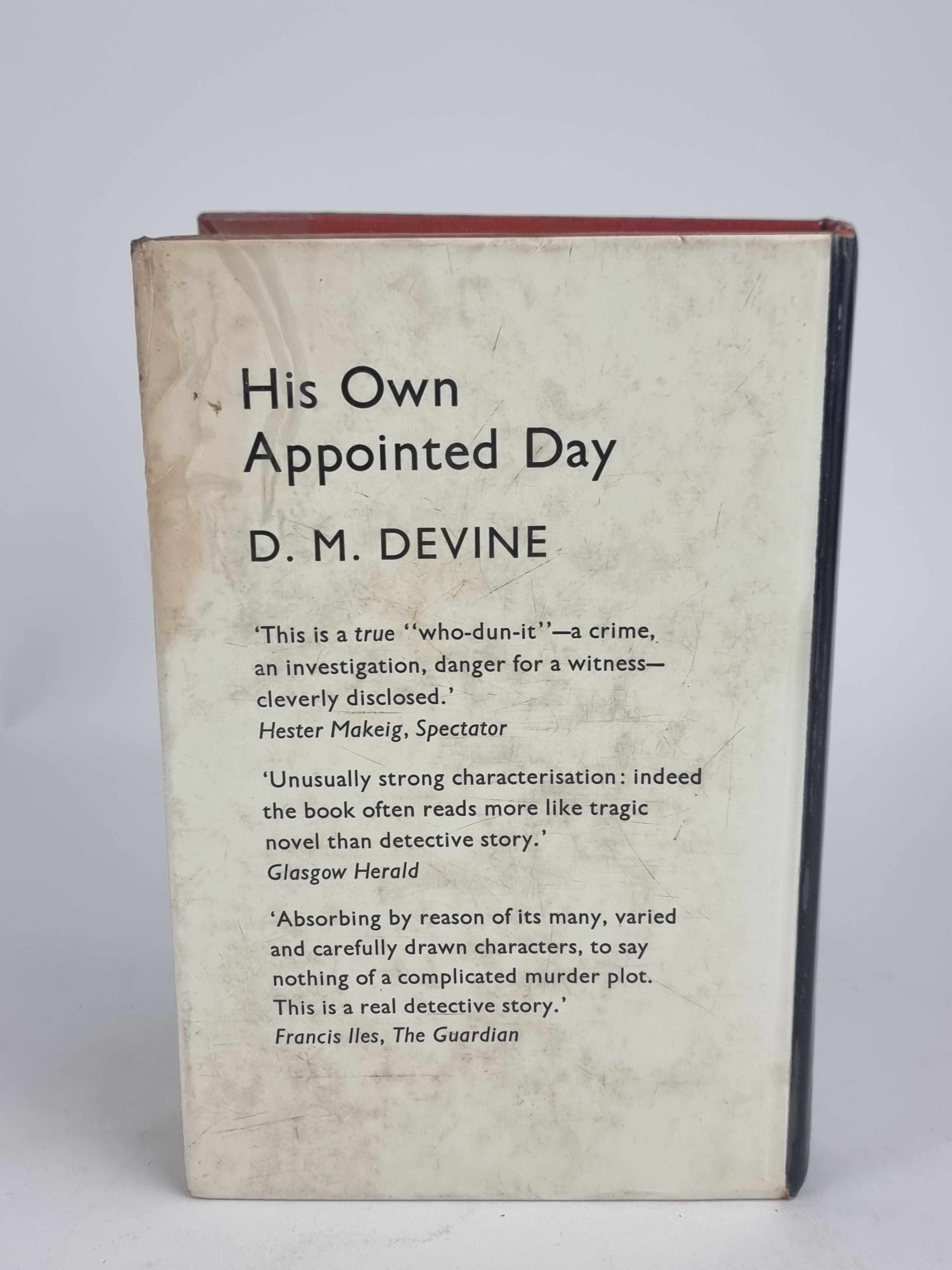 Devil at Your Elbow, D. M. Devine — 1st Edition