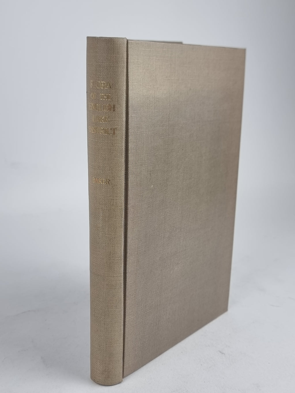 A Flora of the English Lake District, J. G. Baker — 1st Edition