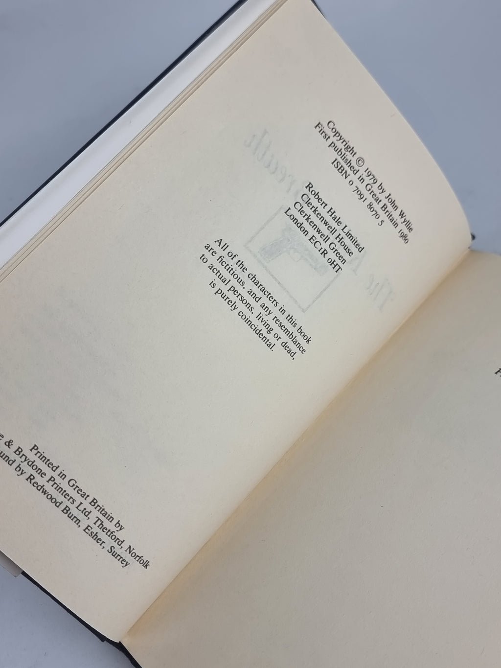 The Killer Breath, John Wyllie — 1st Edition