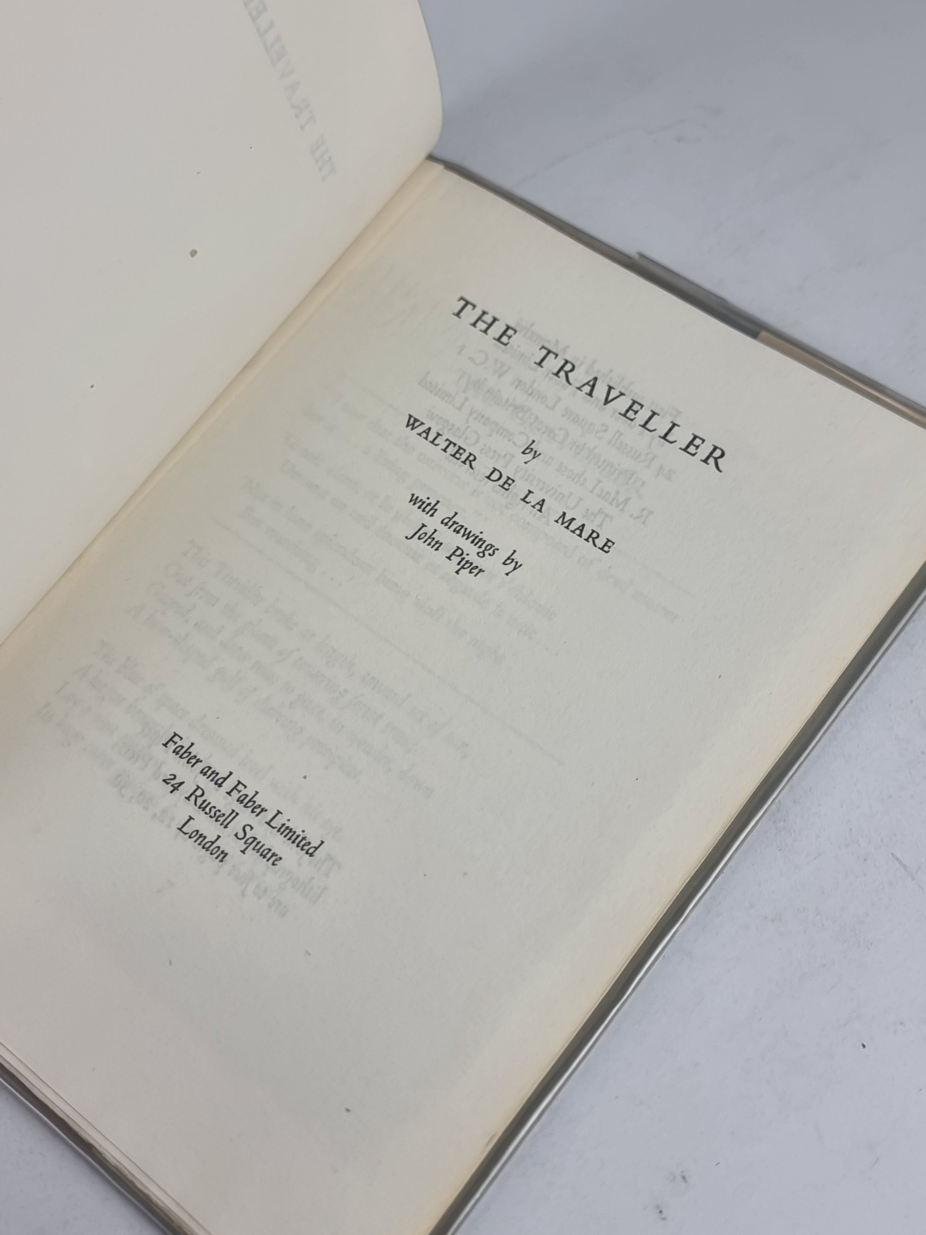 The Traveller, Walter de la Mare — 1st Edition