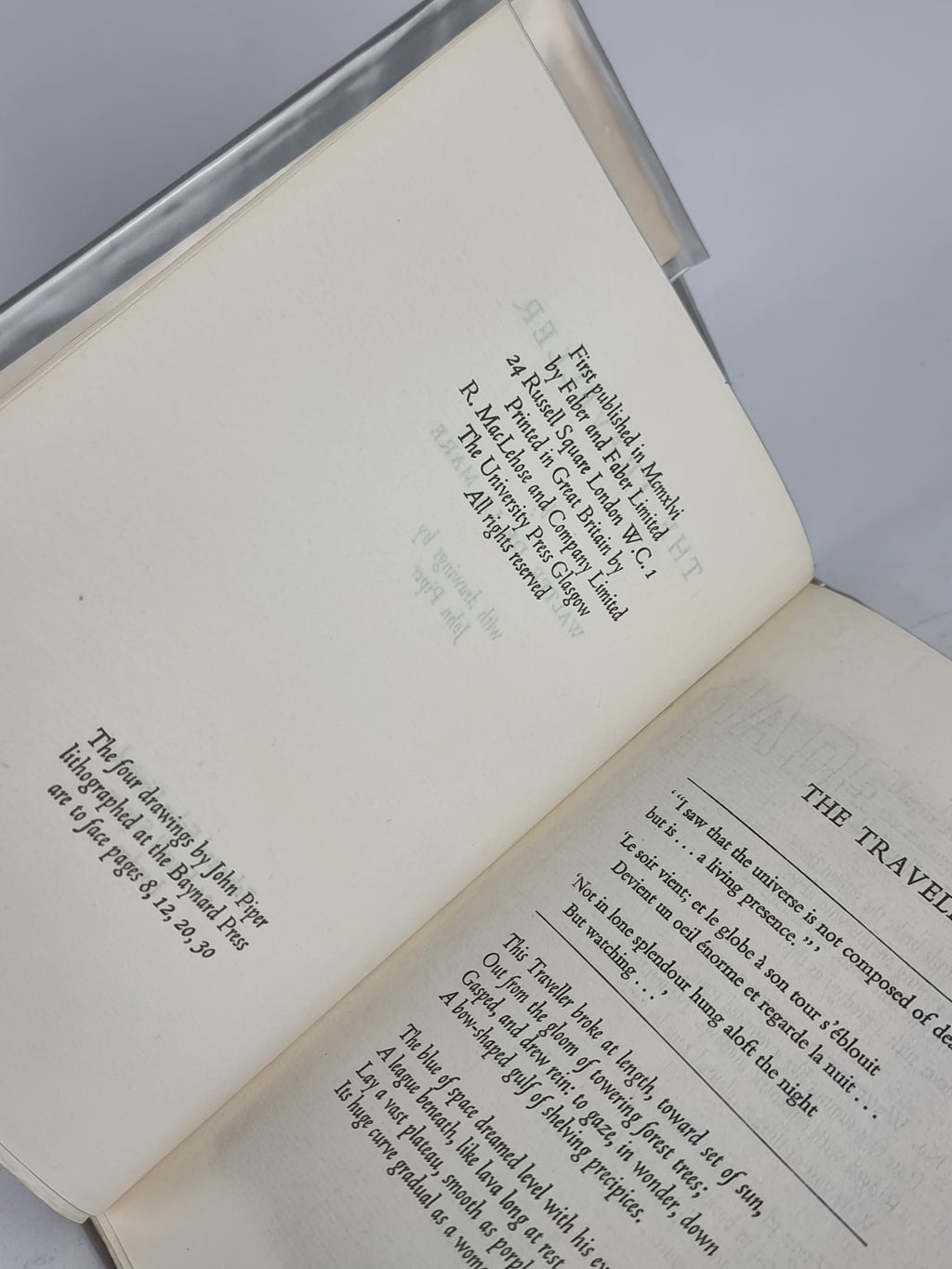 The Traveller, Walter de la Mare — 1st Edition