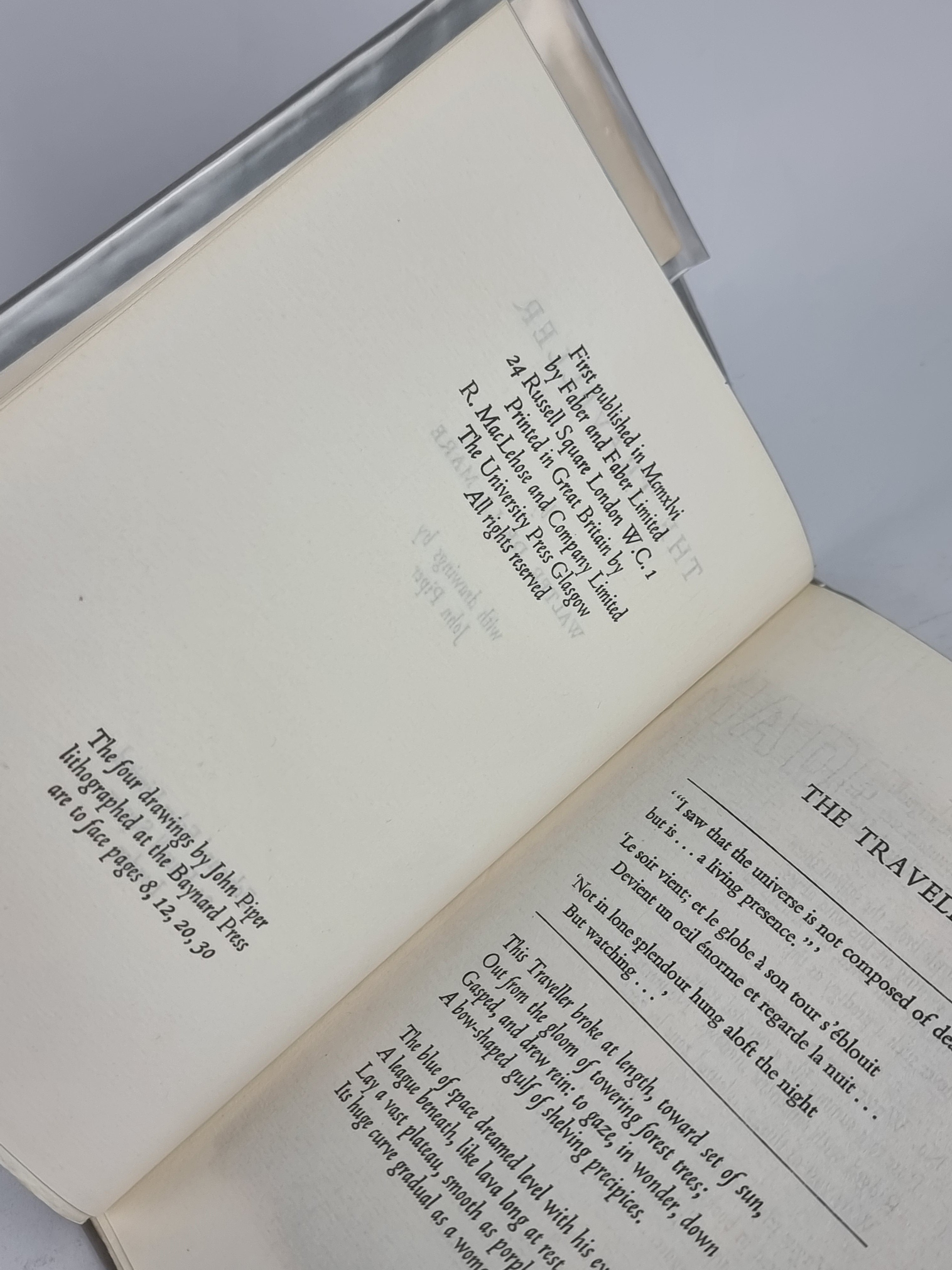 The Traveller, Walter de la Mare — 1st Edition