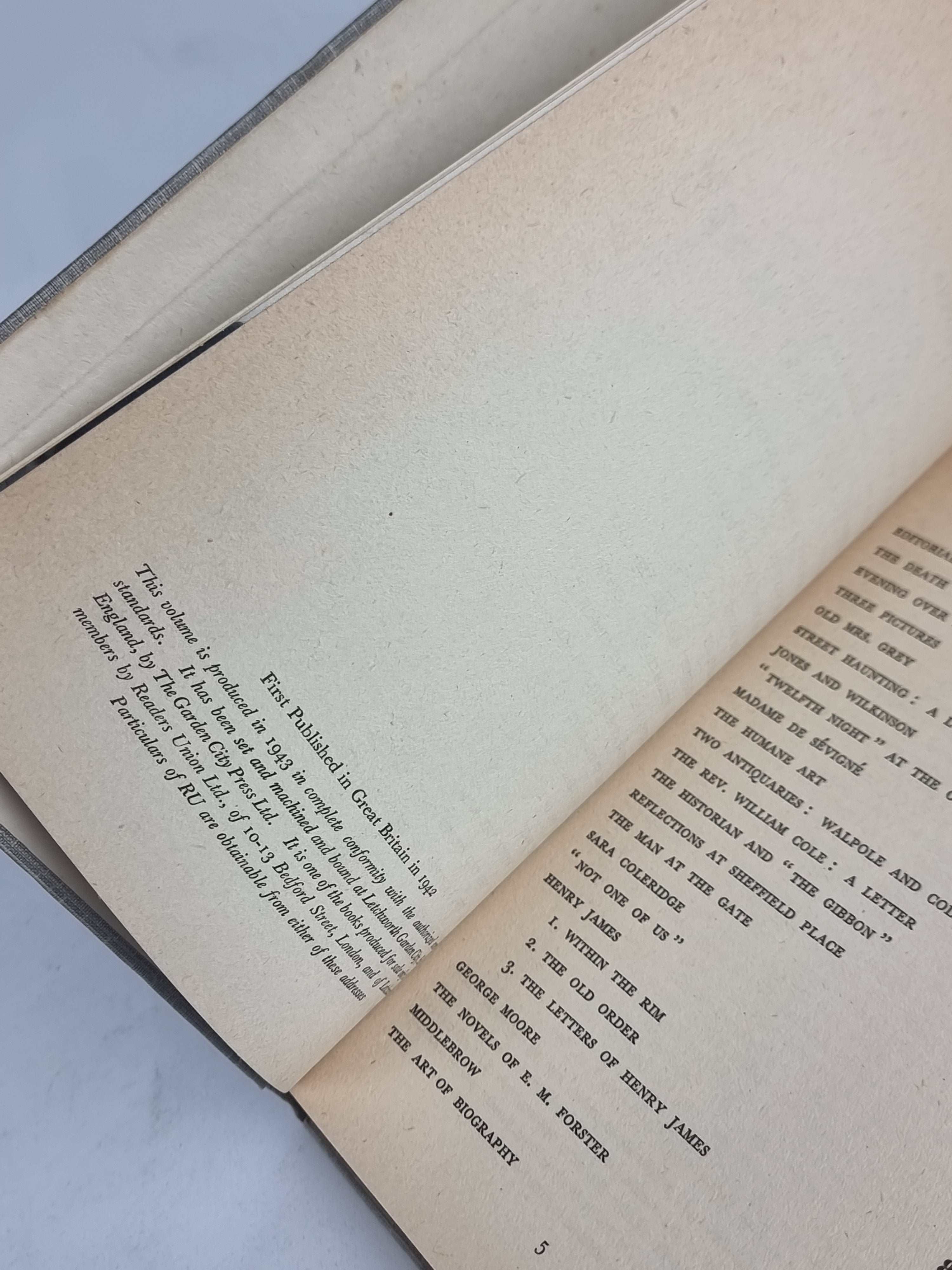 The Death of The Moth and Other Essays, Virginia Woolf
