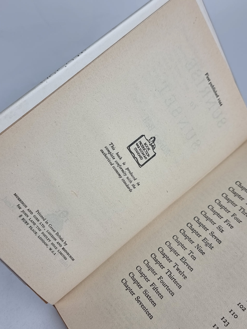 Sunrise to Sunset, Adrian Bell — 1st Edition
