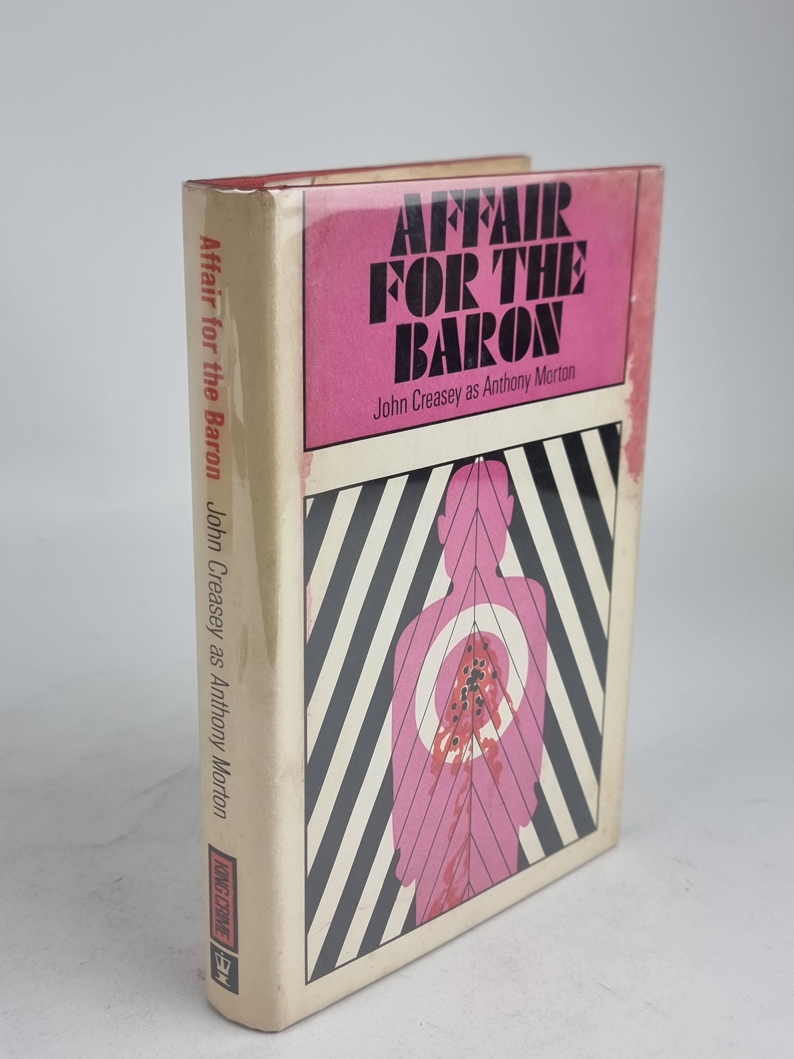 Affair for the Baron, John Creasey as Anthony Morton — 1st Edition