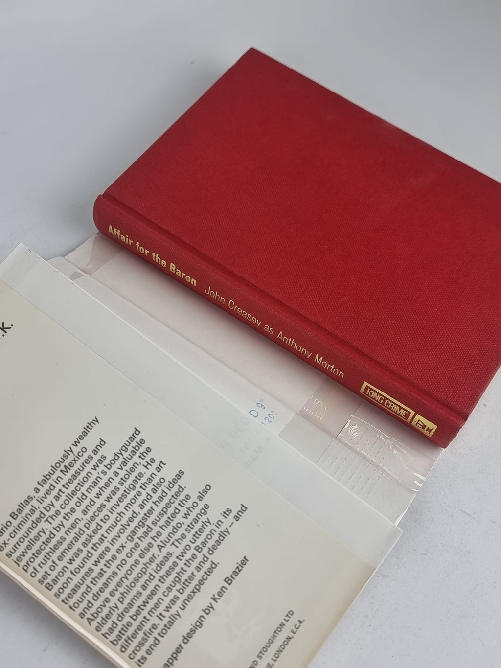 Affair for the Baron, John Creasey as Anthony Morton — 1st Edition