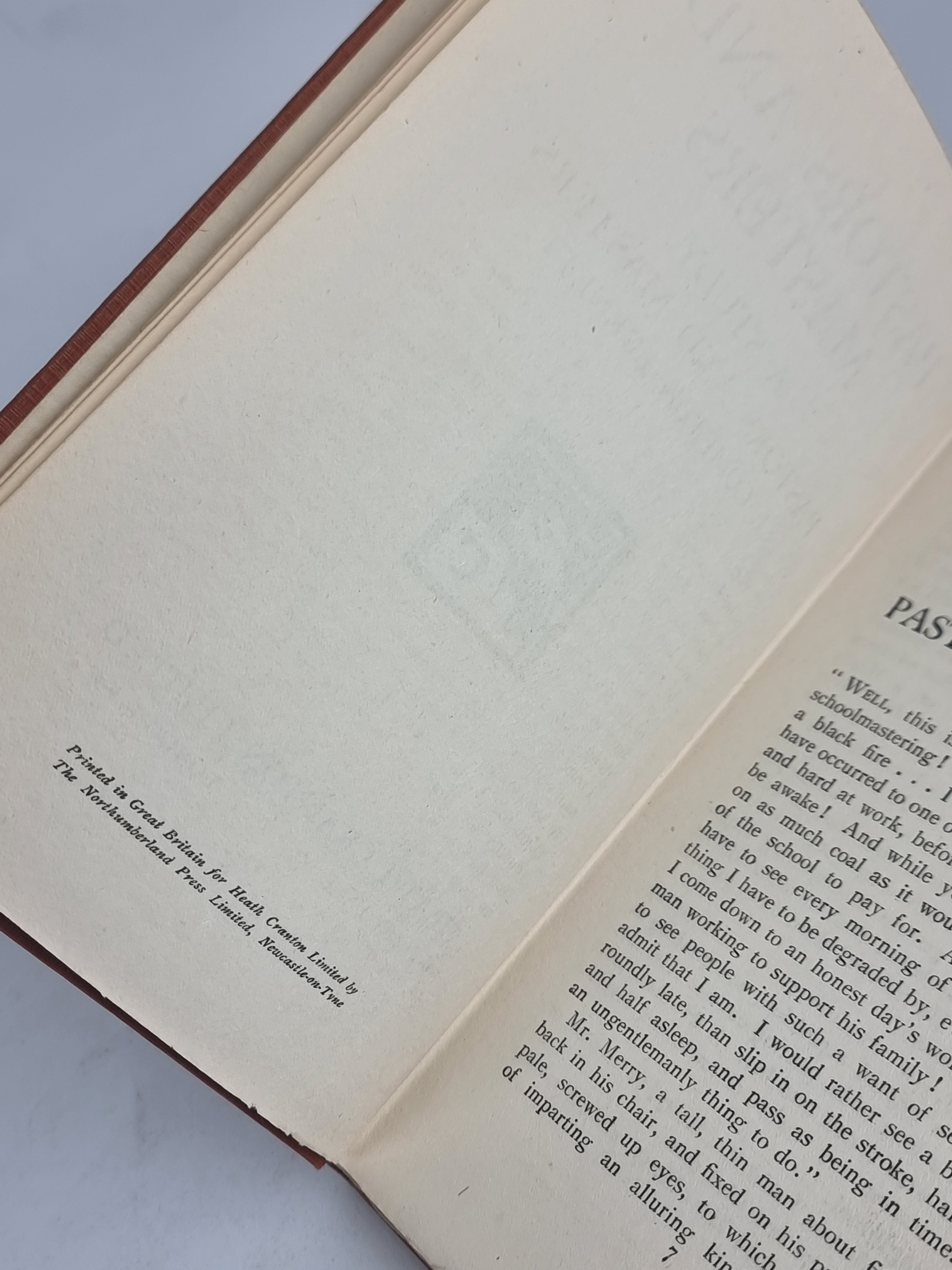 Pastors and Masters: A Study, I. Compton Burnett — 1st Edition