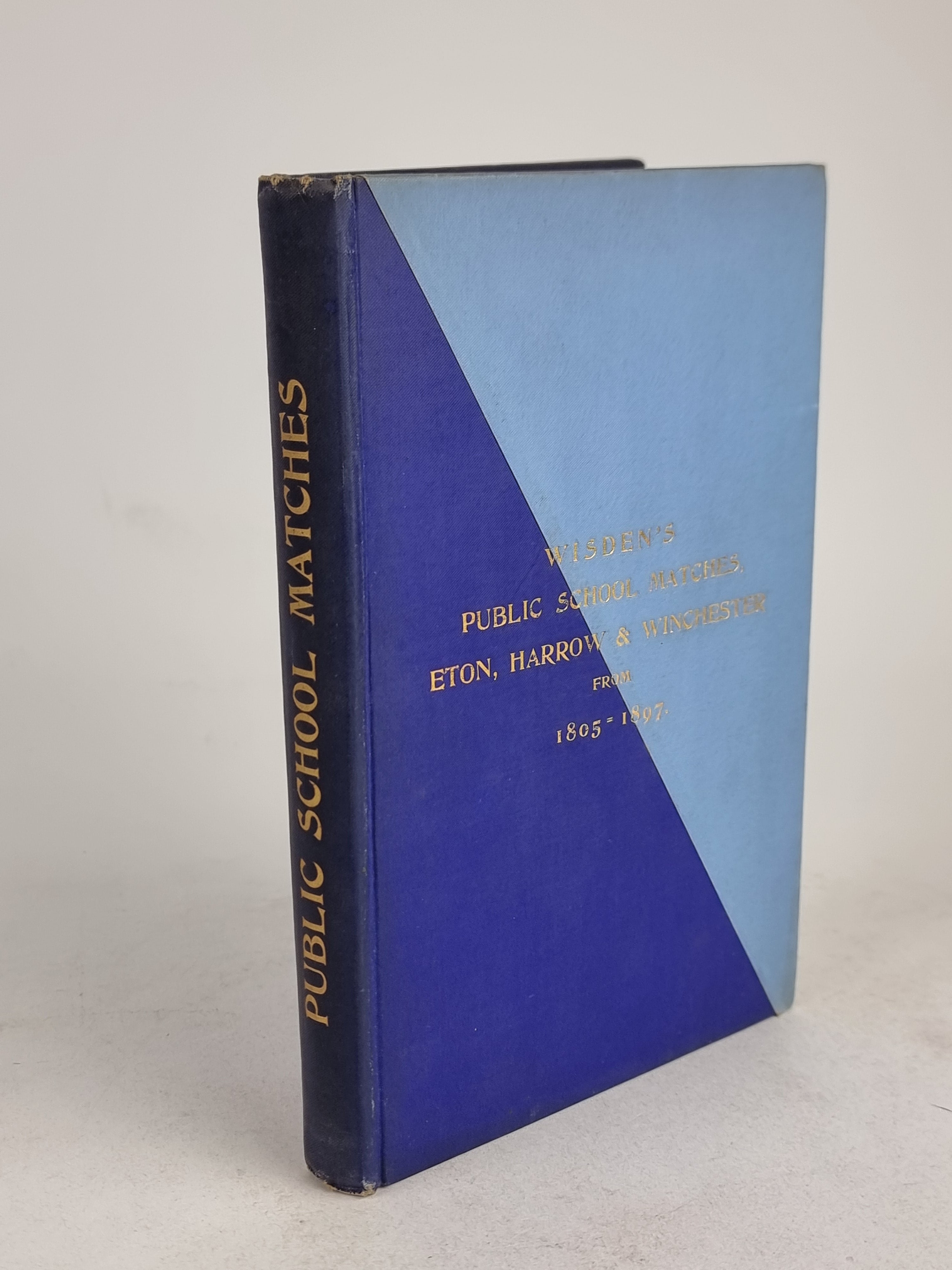 John Wisden's Public School Matches, Sydney H. Pardon (ed.) — 1st Edition