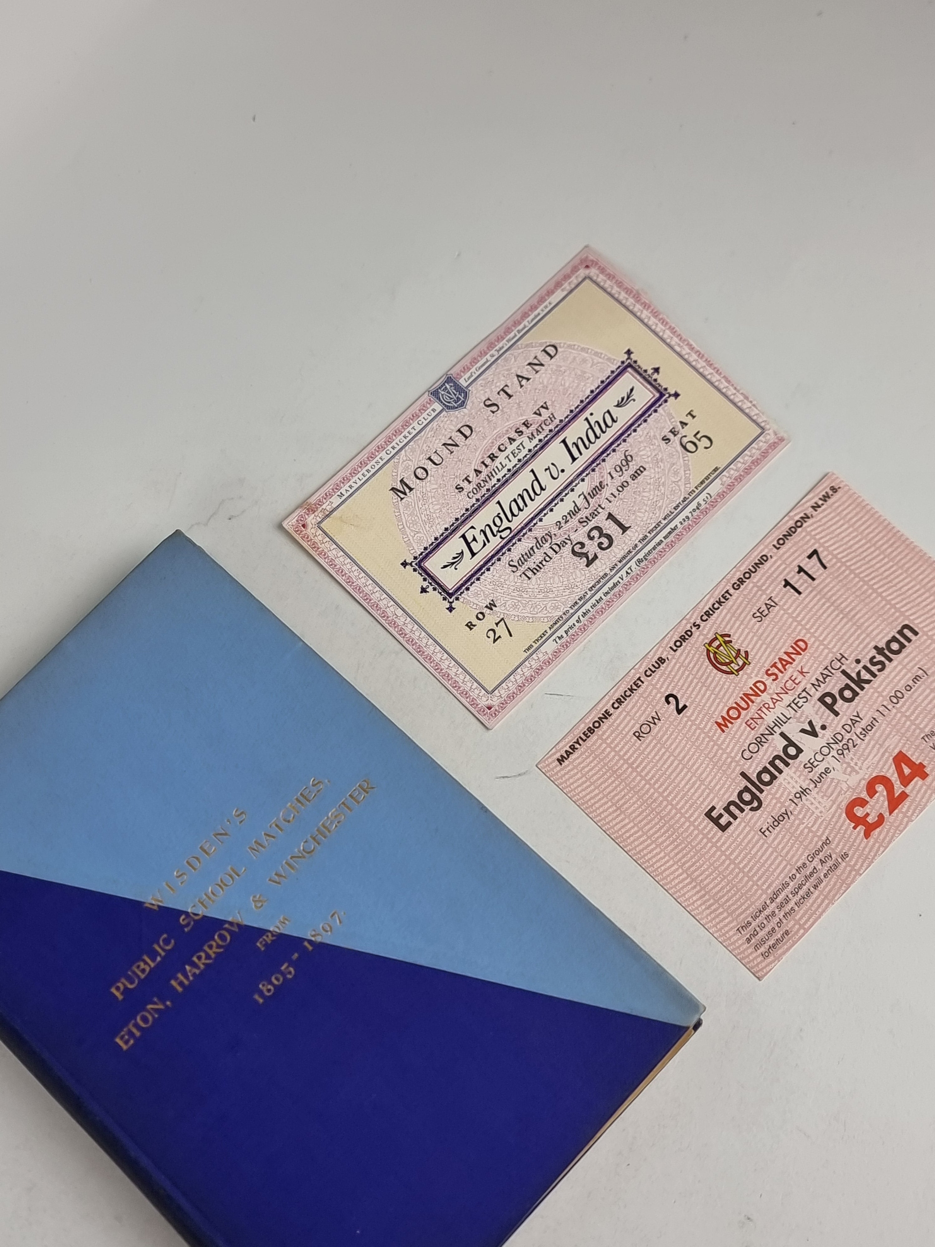 John Wisden's Public School Matches, Sydney H. Pardon (ed.) — 1st Edition