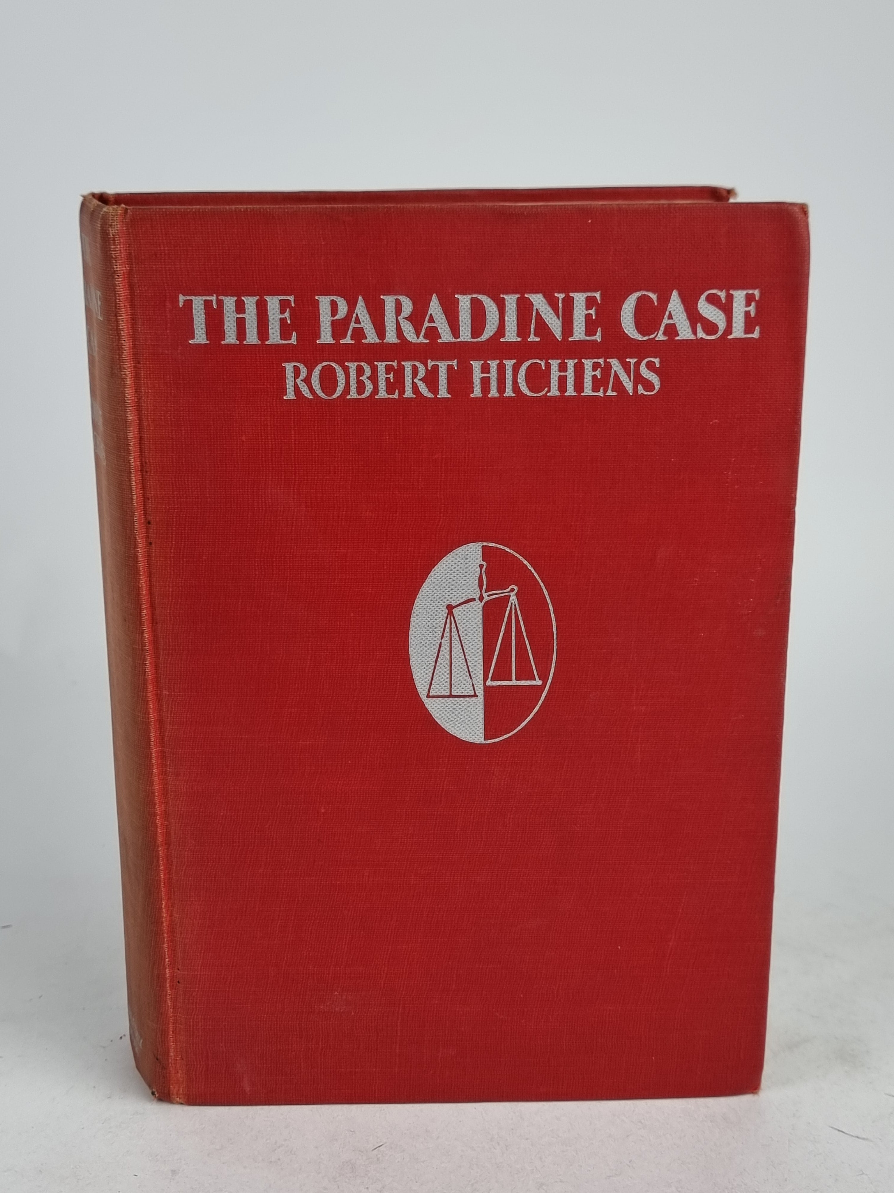 The Paradine Case, Robert Hichens — Later Printing